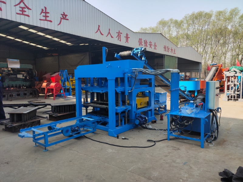 4-20 Hydraulic Semi-Automatic Brick Making Machine