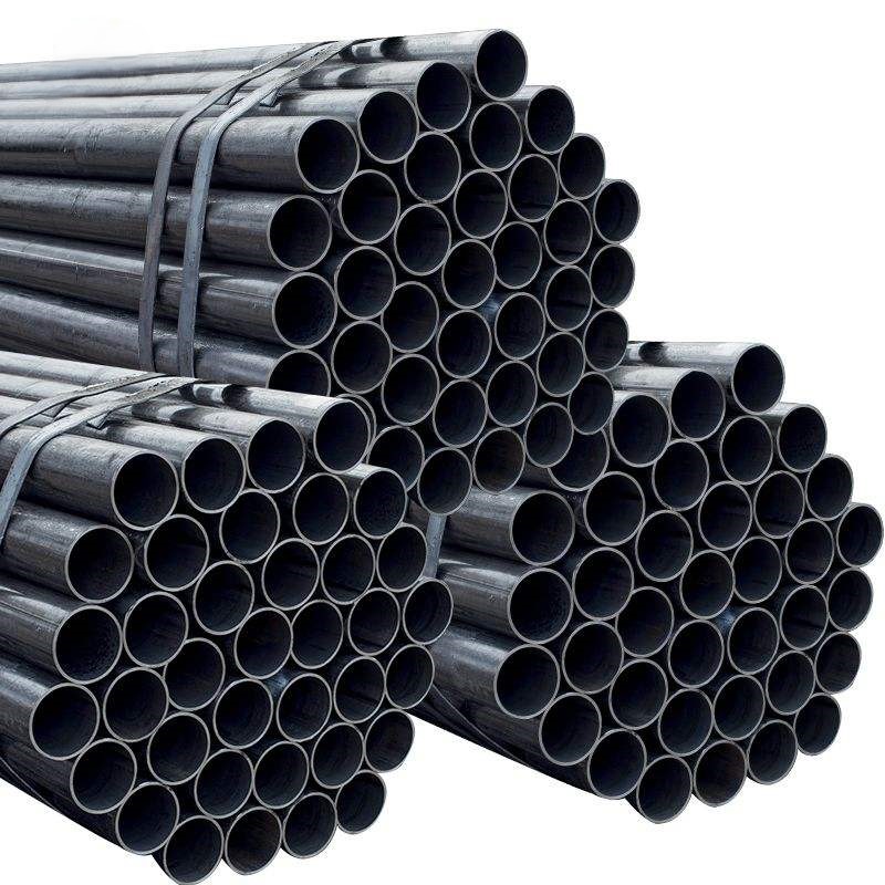 ASTM A53 Grade B ERW Longitudinal Welded Carbon Steel Pipe for Oil and Gas Pipeline