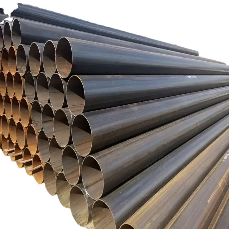 Large Size ERW Longitudinal Seam Welded Steel Pipe Manufacturer
