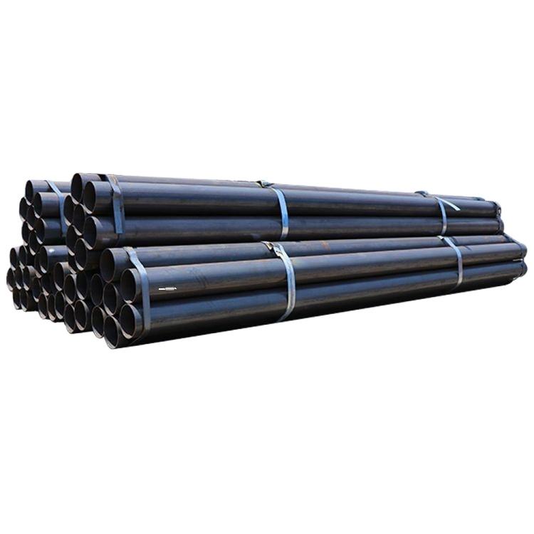 ERW Welded Steel Pipe with Longitudinal Seam for Water Pipeline