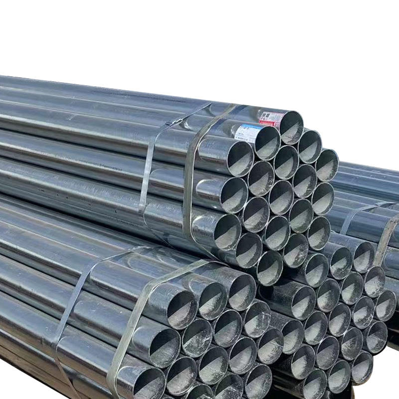 Straight Seam Welded Steel Pipe ASTM A53 Grade B Round Tube