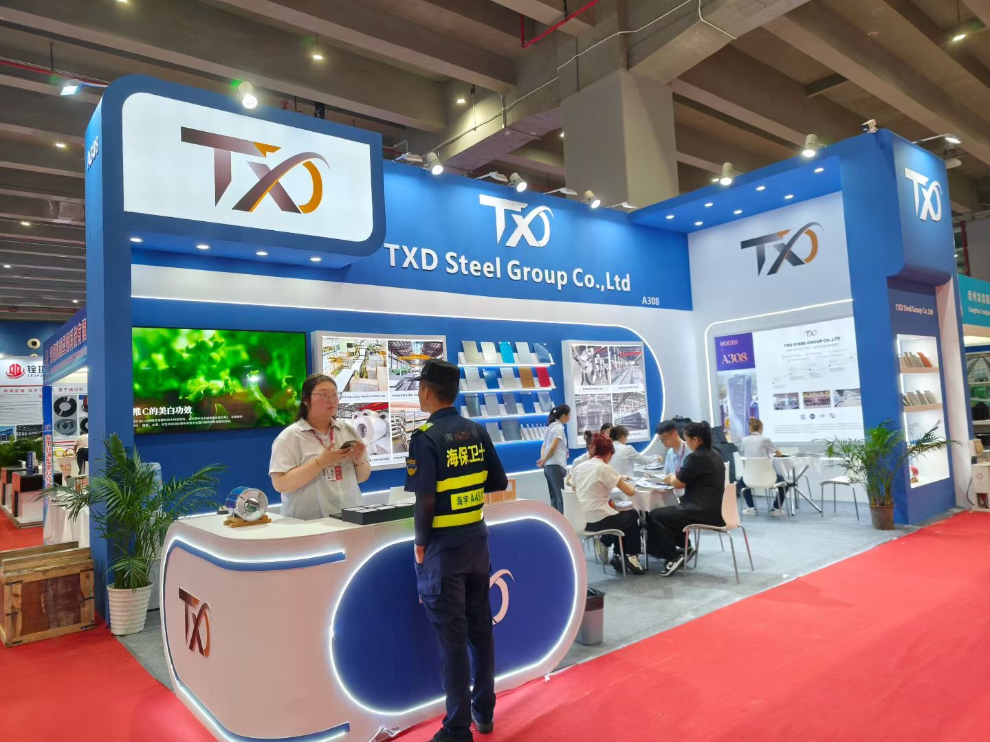 A successful conclusion! TXD Steel Group's journey at the 26th Guangzhou International Metal Sheet Exhibition.
