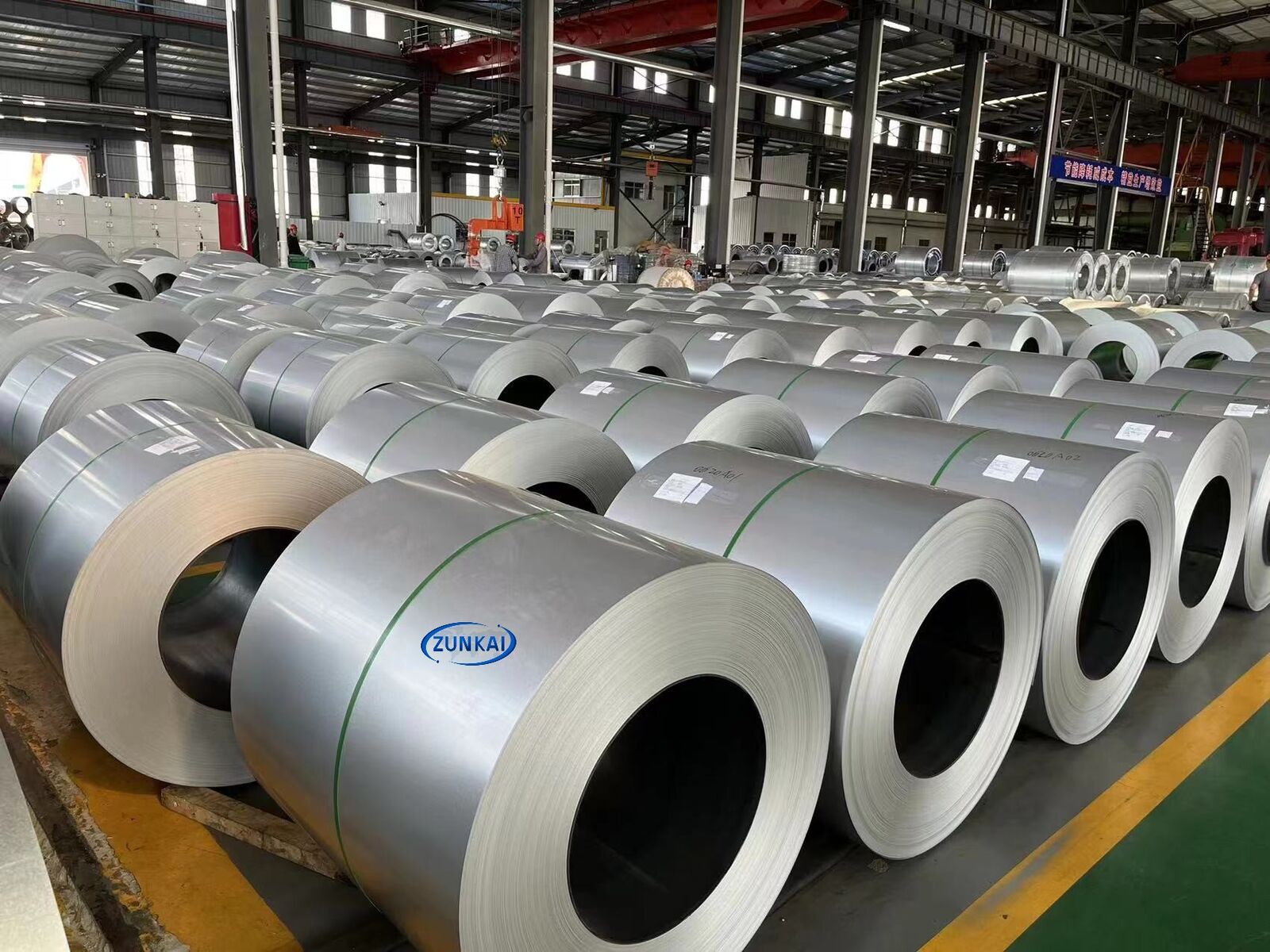 Today I will show you how the steel coil is made.