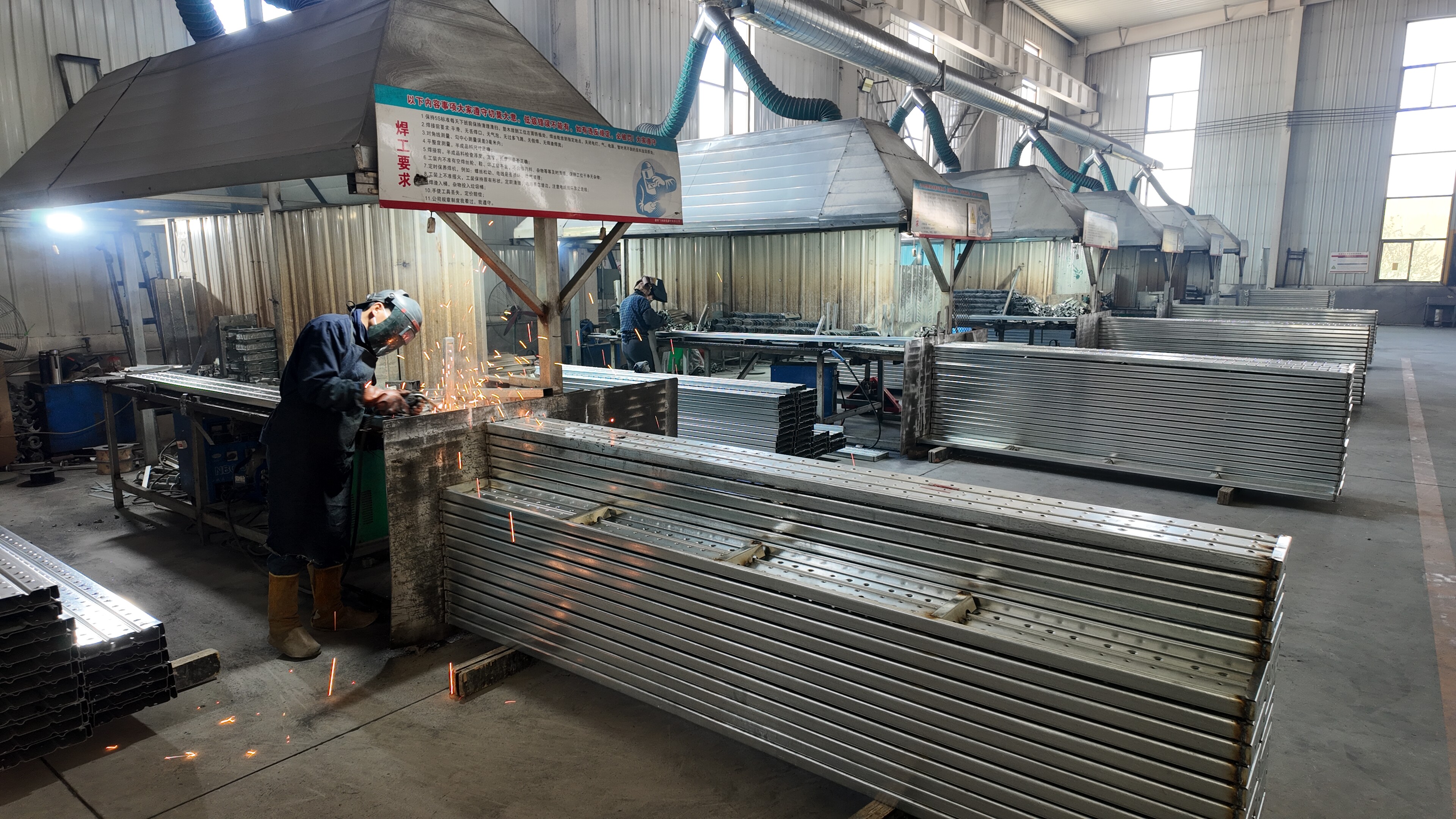 Steel springboard