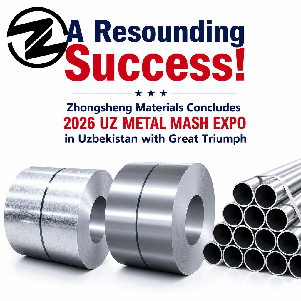 A Resounding Success! Zhongsheng Materials Concludes 2026 UZ METAL MASH EXPO in Uzbekistan with Great Triumph