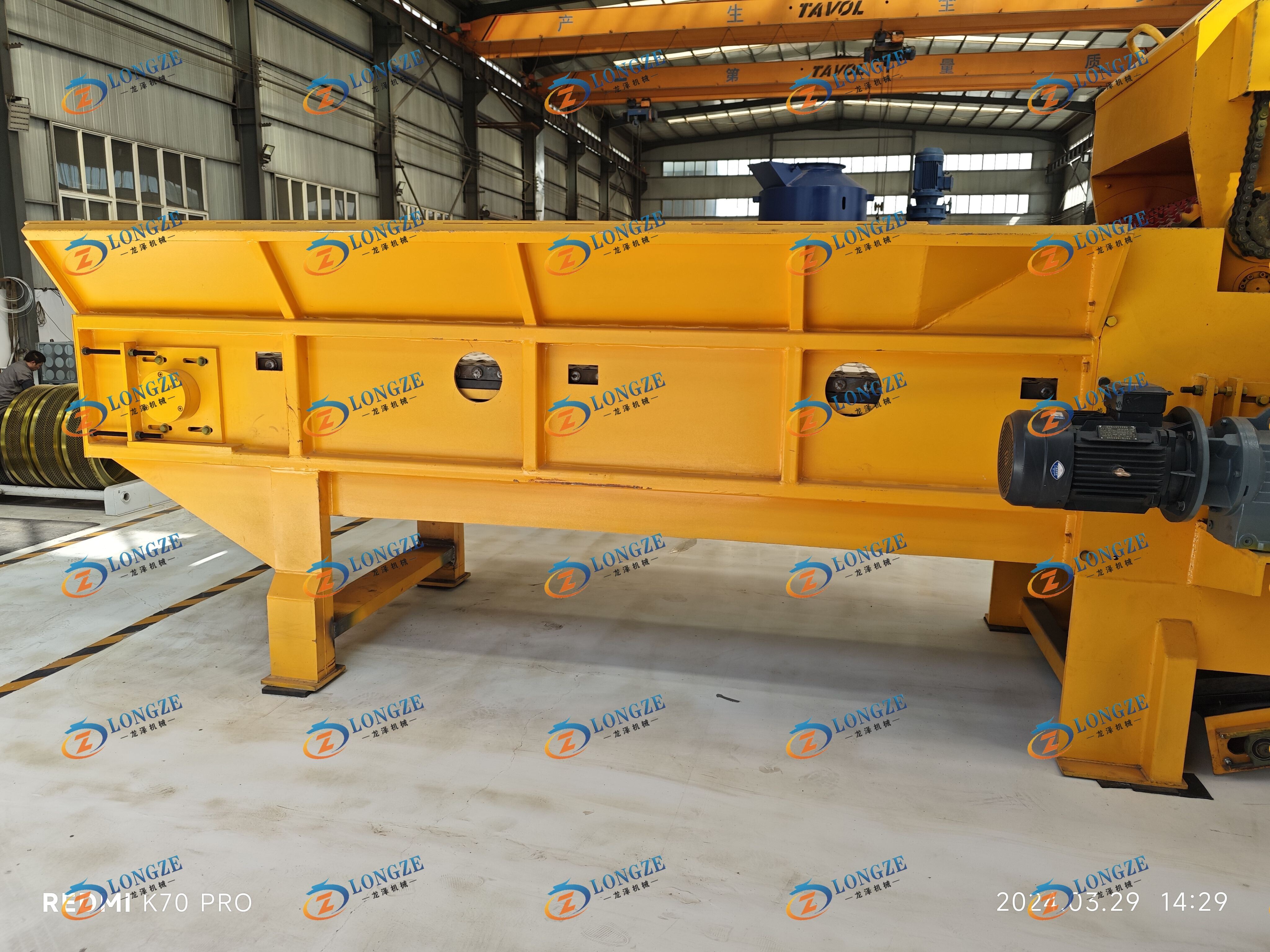 Longze-1400-500 comprehensive crusher export