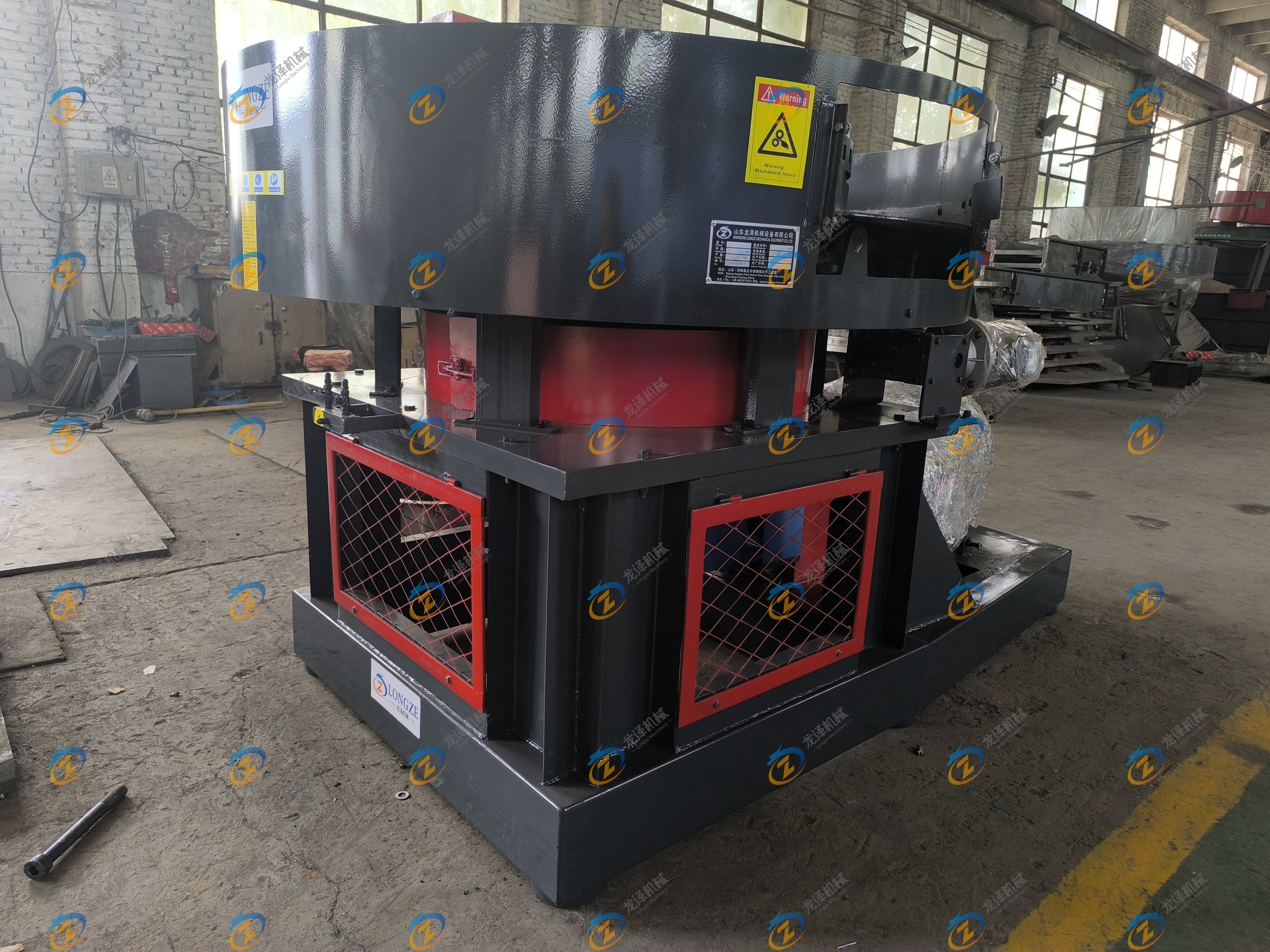 SHANDONG LONGZE~Plastic Briquetting Machine Delivery