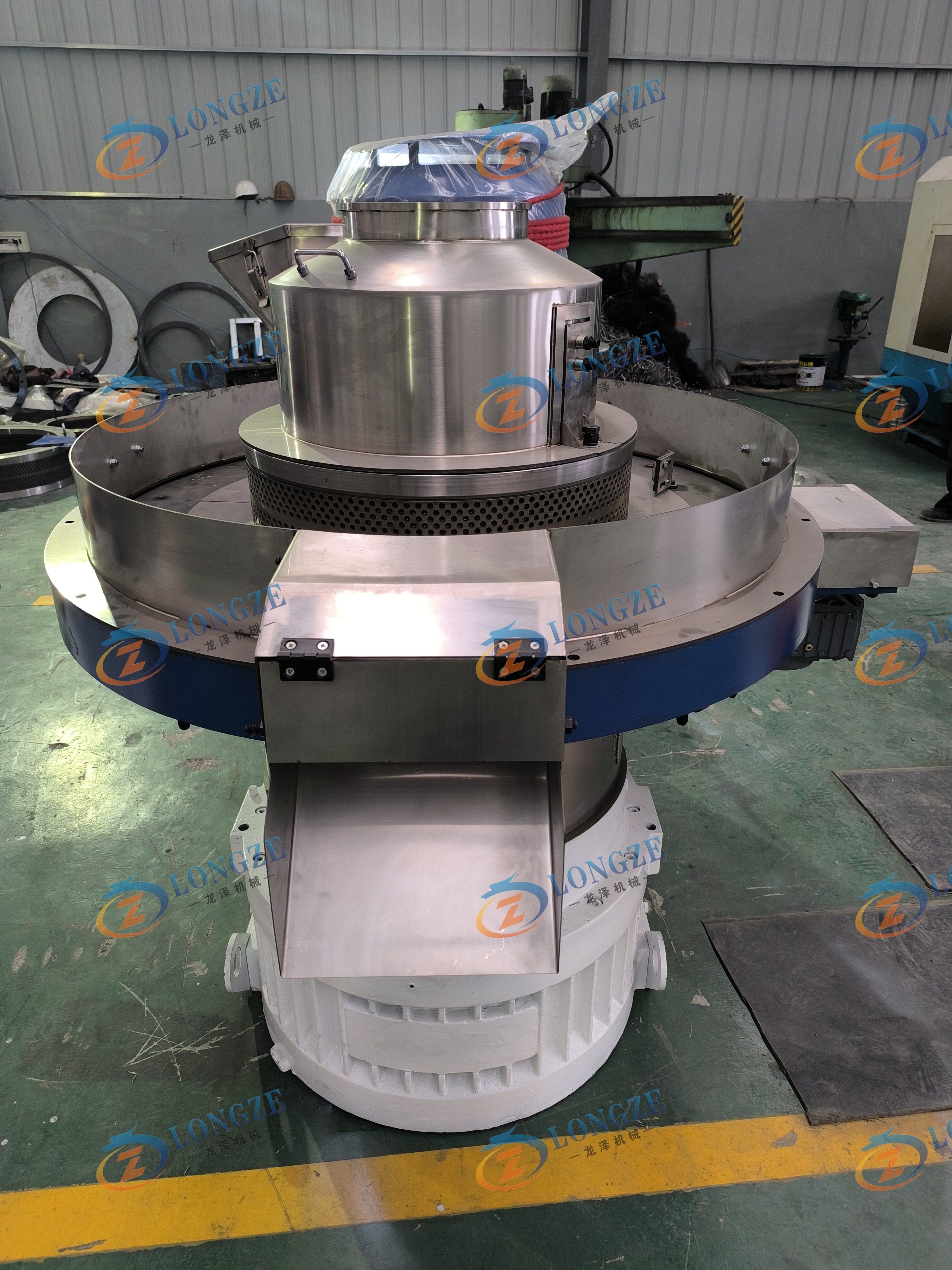 THE 8TH GENERATION 132KW XGJ560 PELLET MACHINE IS SHIPPED TO TAIWAN