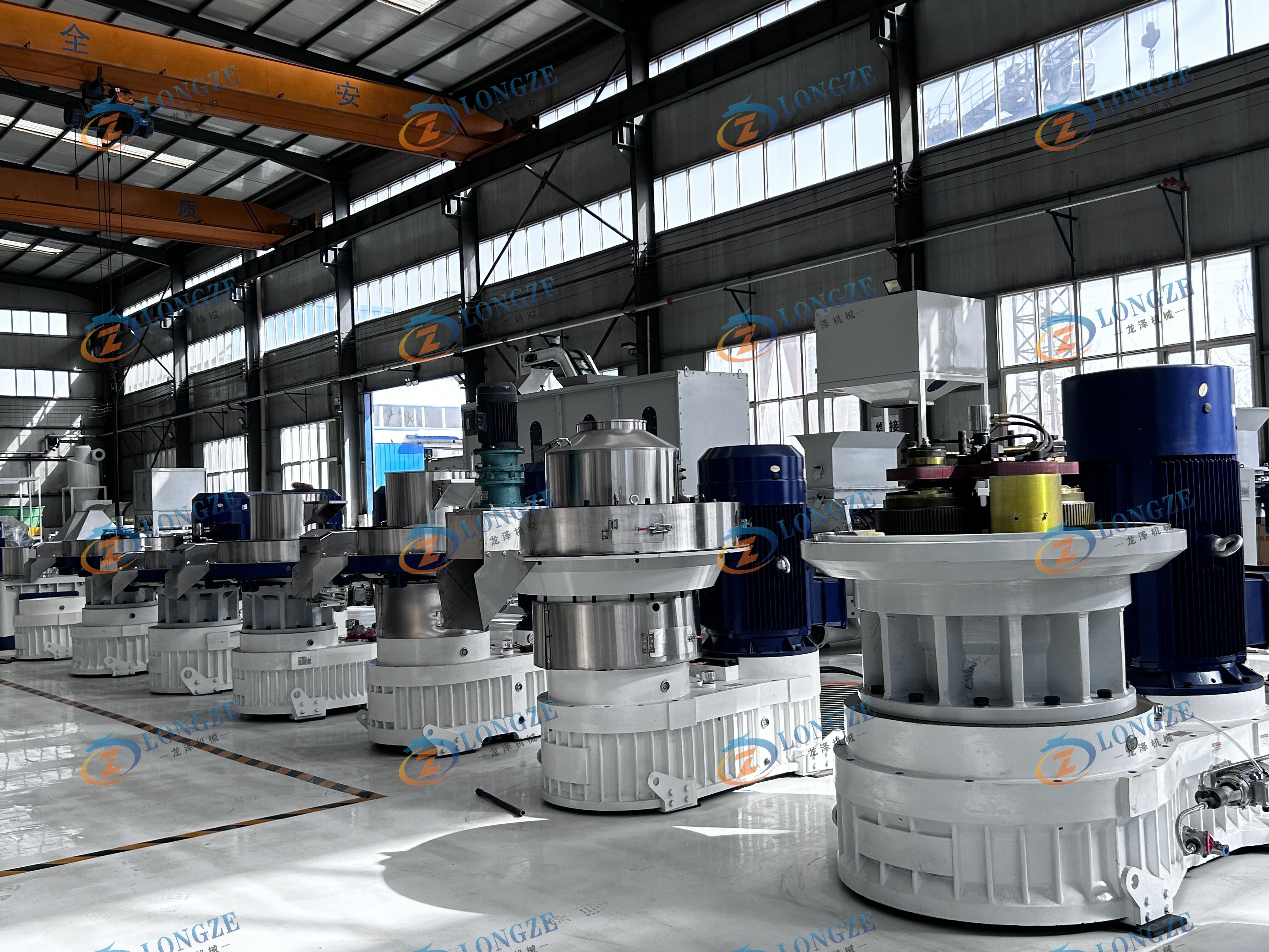 LONGZE 110KW hammer mill sent to India