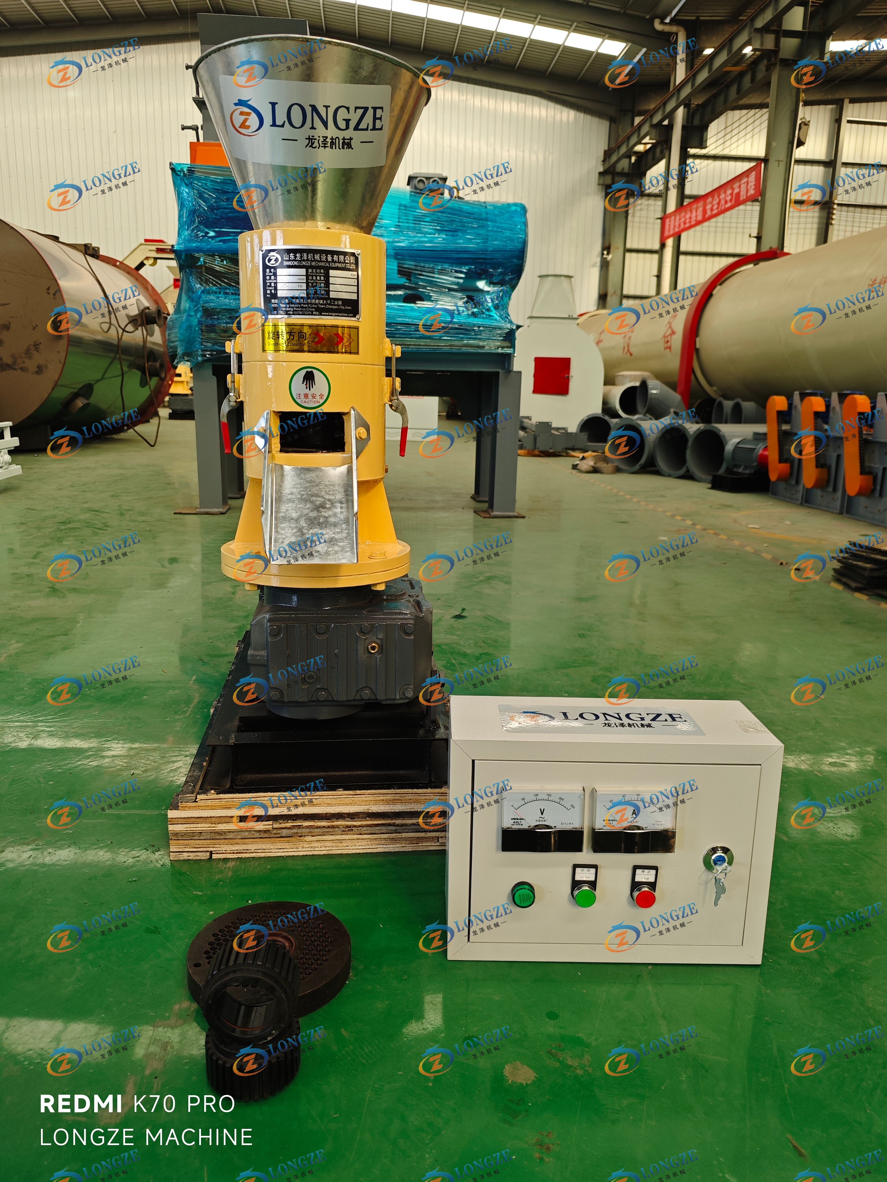 SHANDONG LONGZE WOOD PELLET MACHINE EXPORT