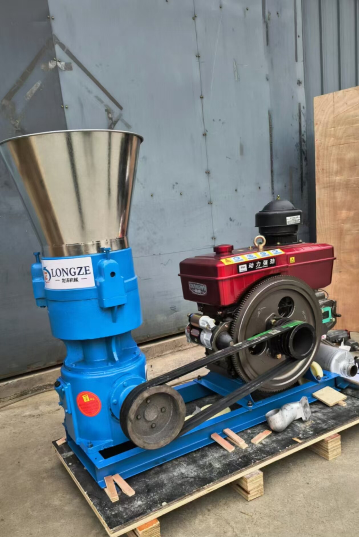 SHANDONG LONGZE FEED EQUIPMENT EXPORT