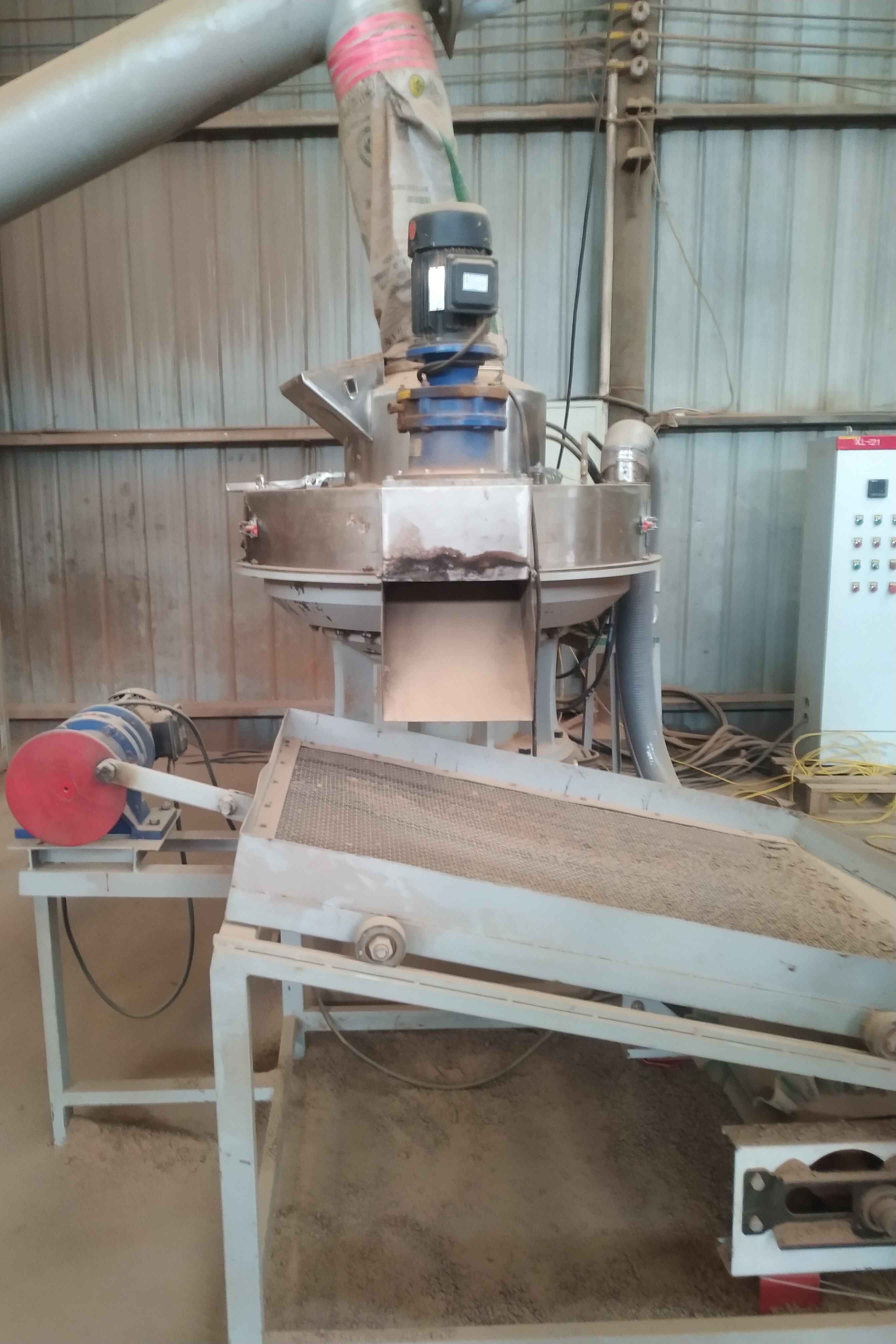 Longze pellet line in production