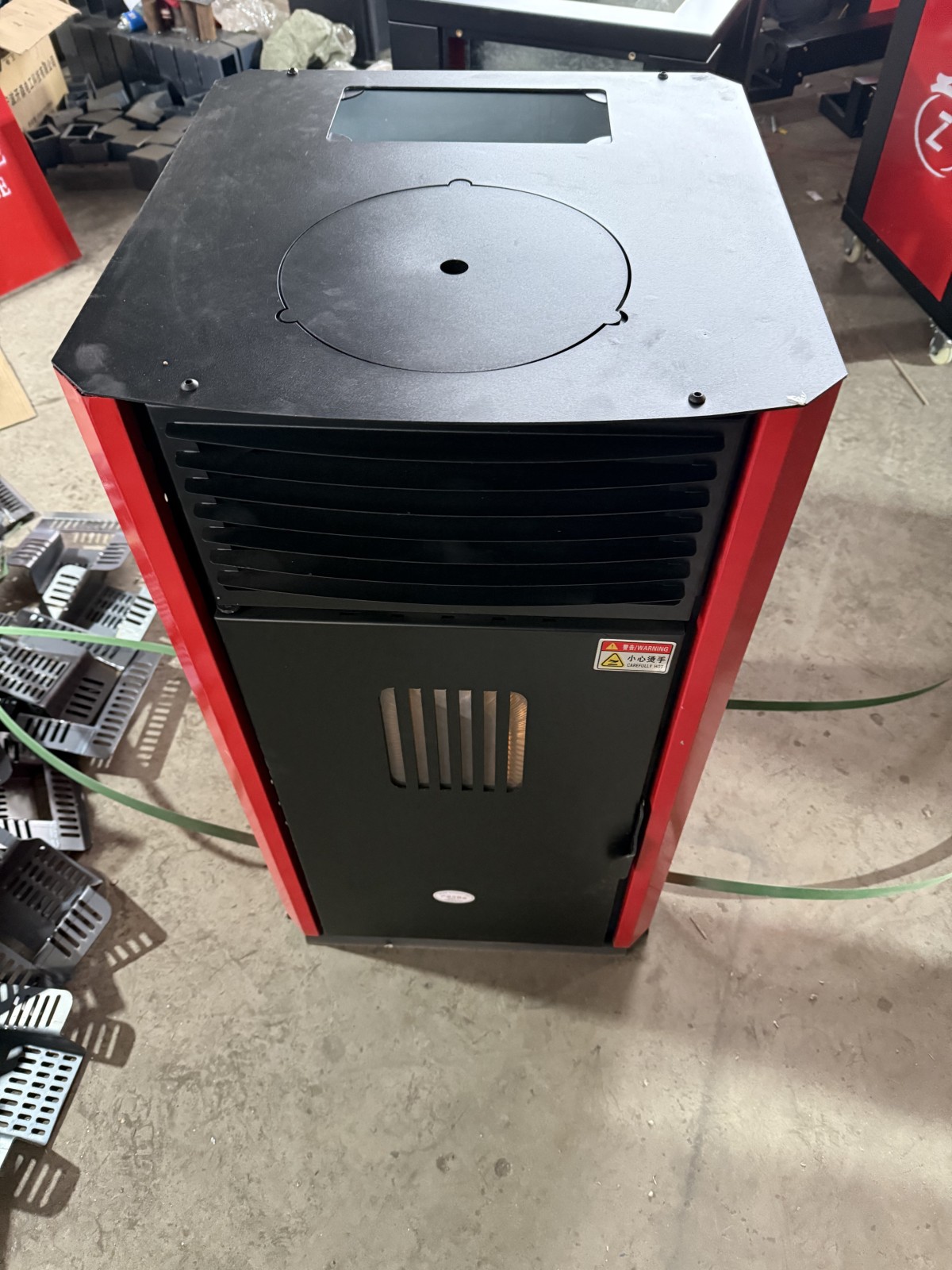 LONGZE PELLET HOT AIR STOVE AND PELLET BURNER EXPORTED