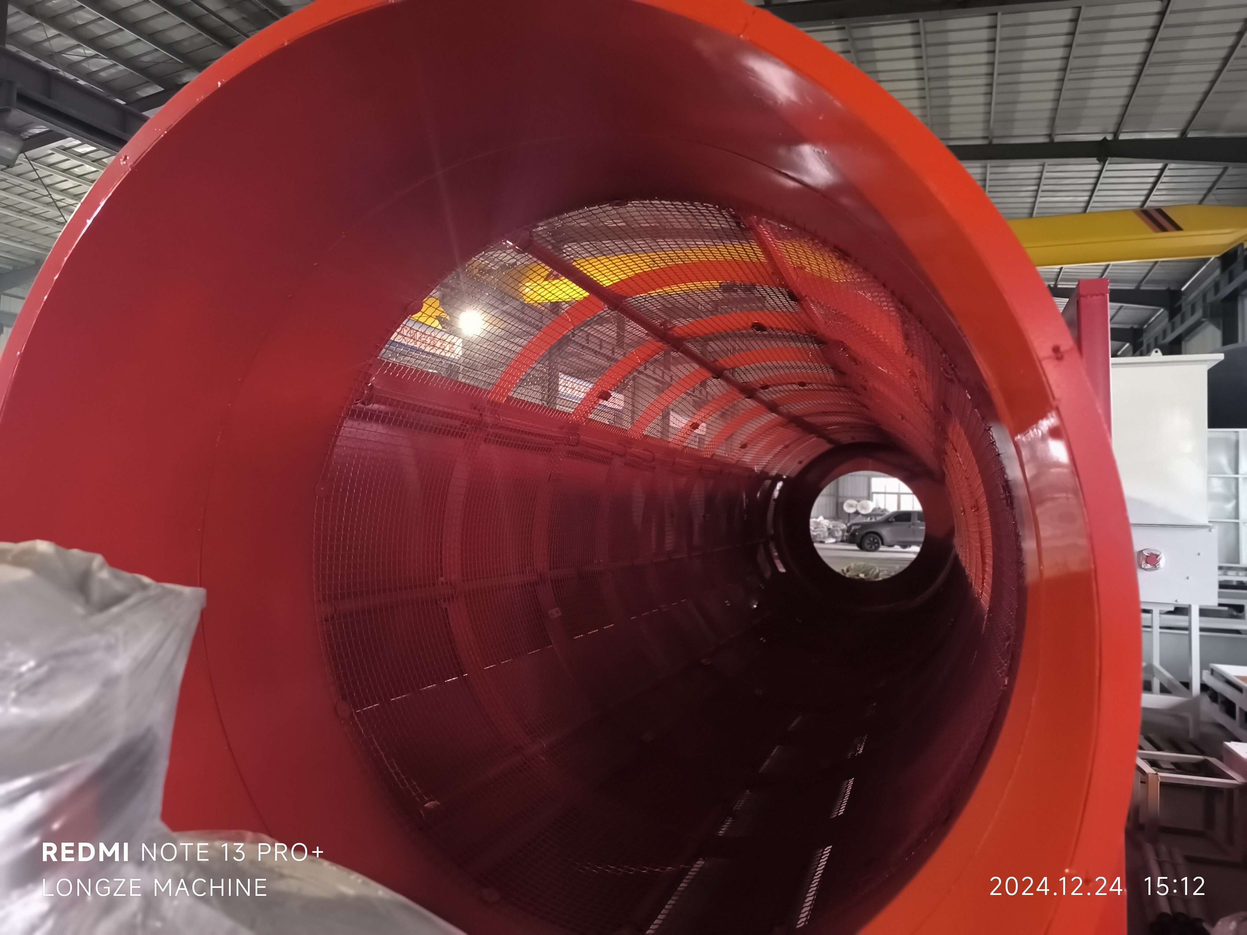 1.8*8M DRUM SCREENER SHIPPED TO EUROPE