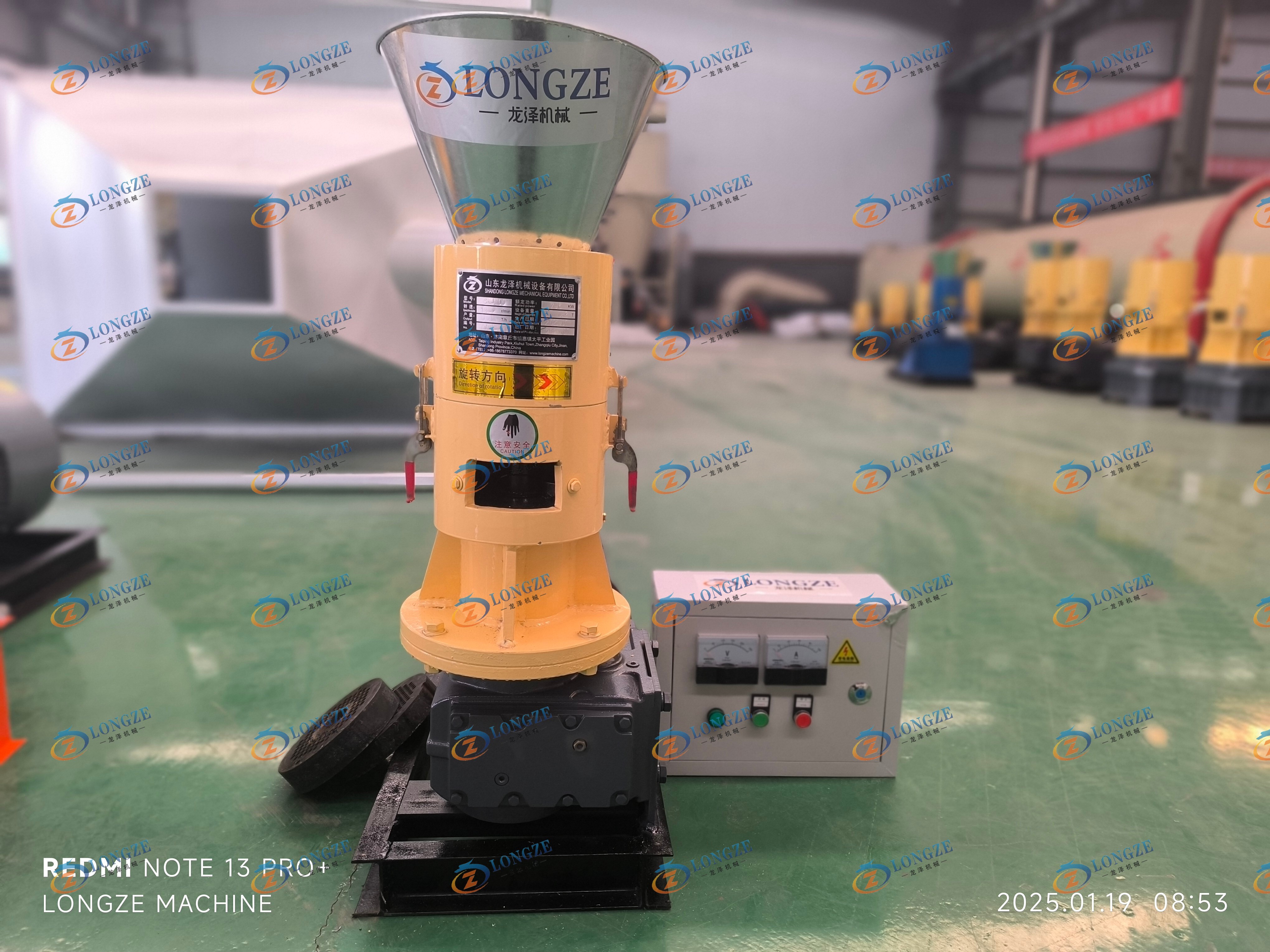 THE FLATDIE PELLET MACHINE