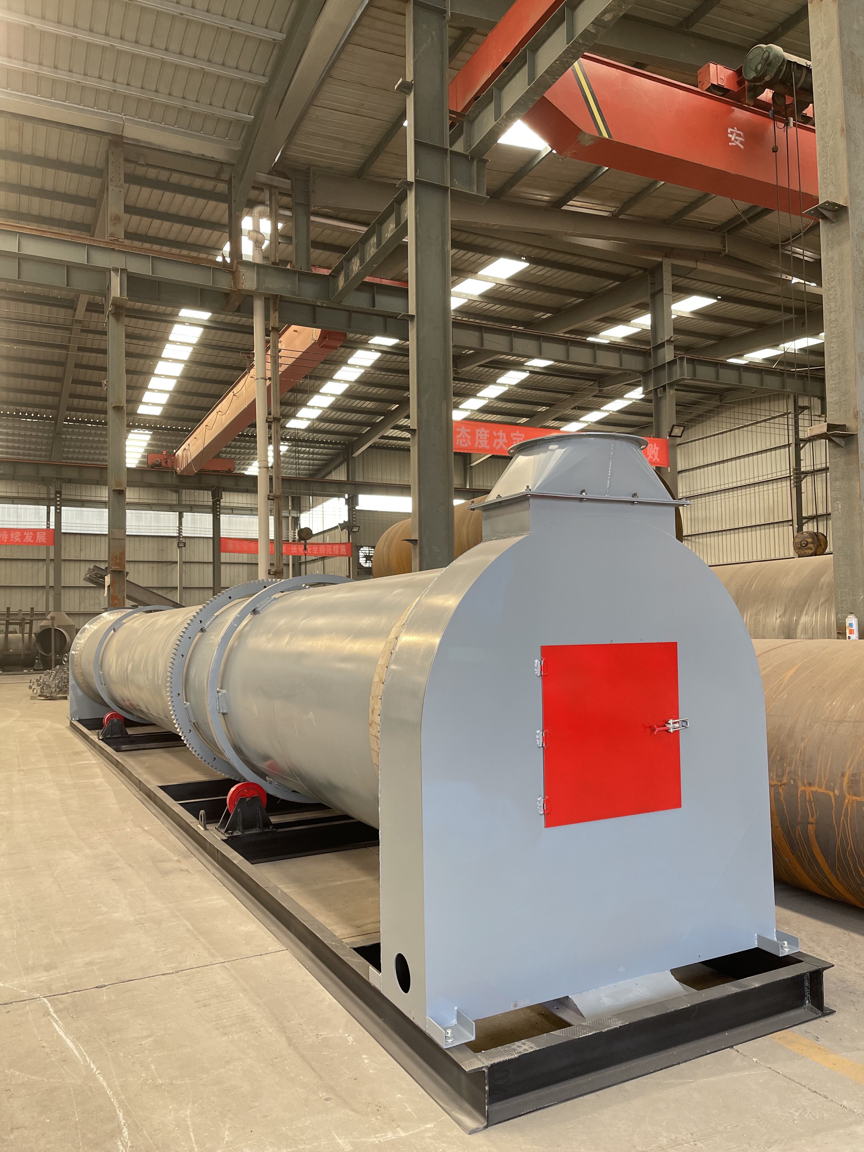 LONGZE 1.2*12M STAINLESS STEEL DRYER EXPORTED
