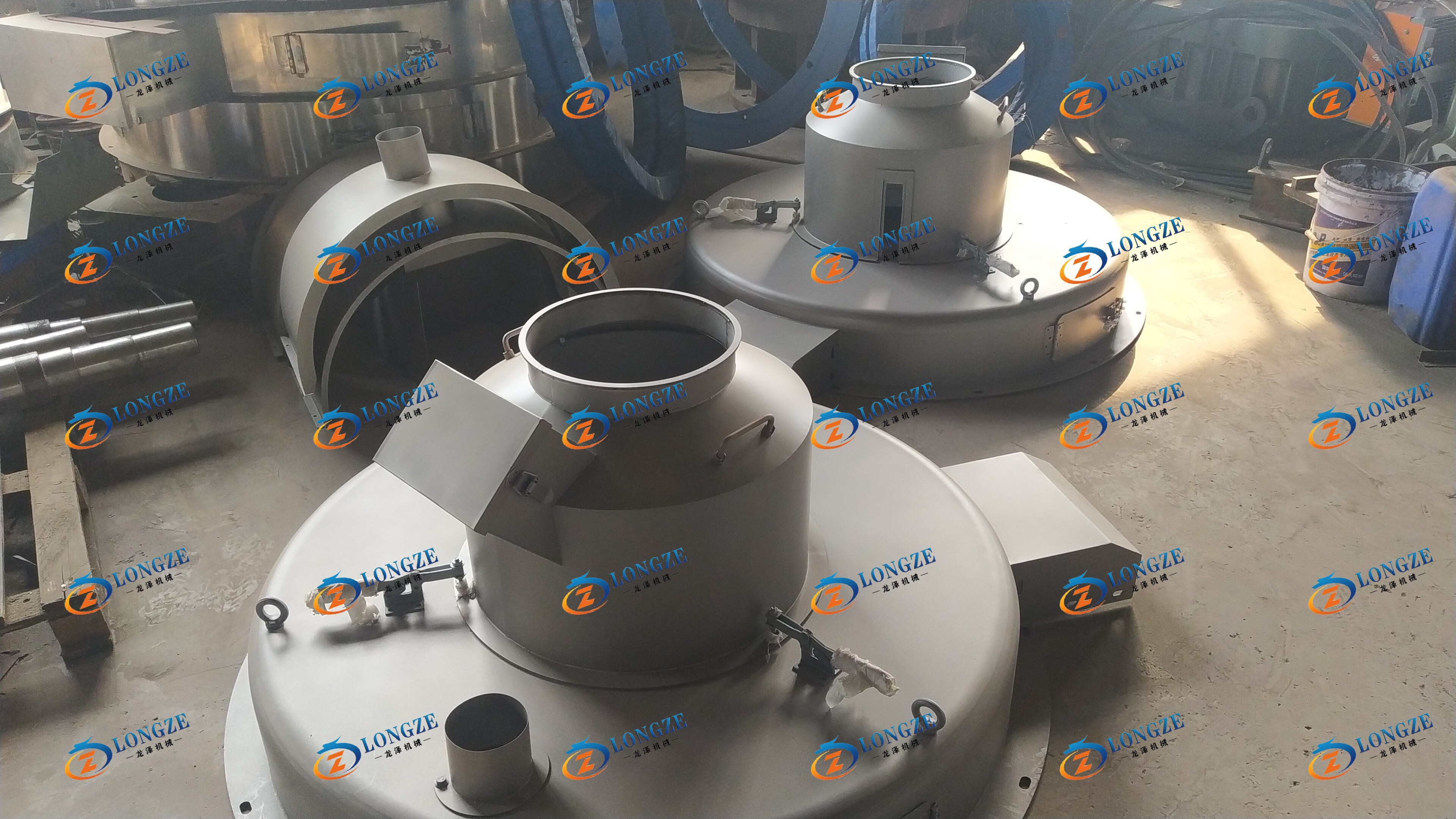 LONGZE Ring Die Wood Pellet Machine in Production!