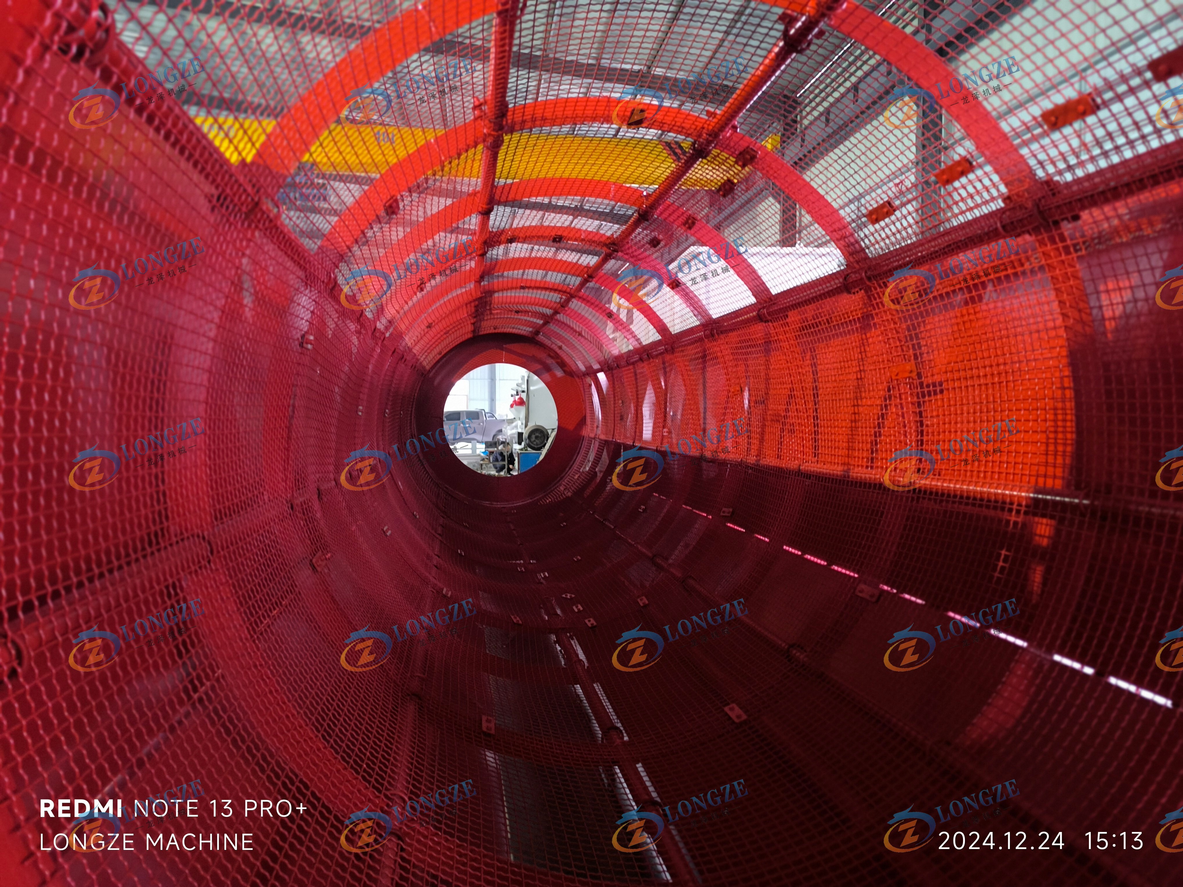 1.8*8m Drum Screener Shipped to Europe