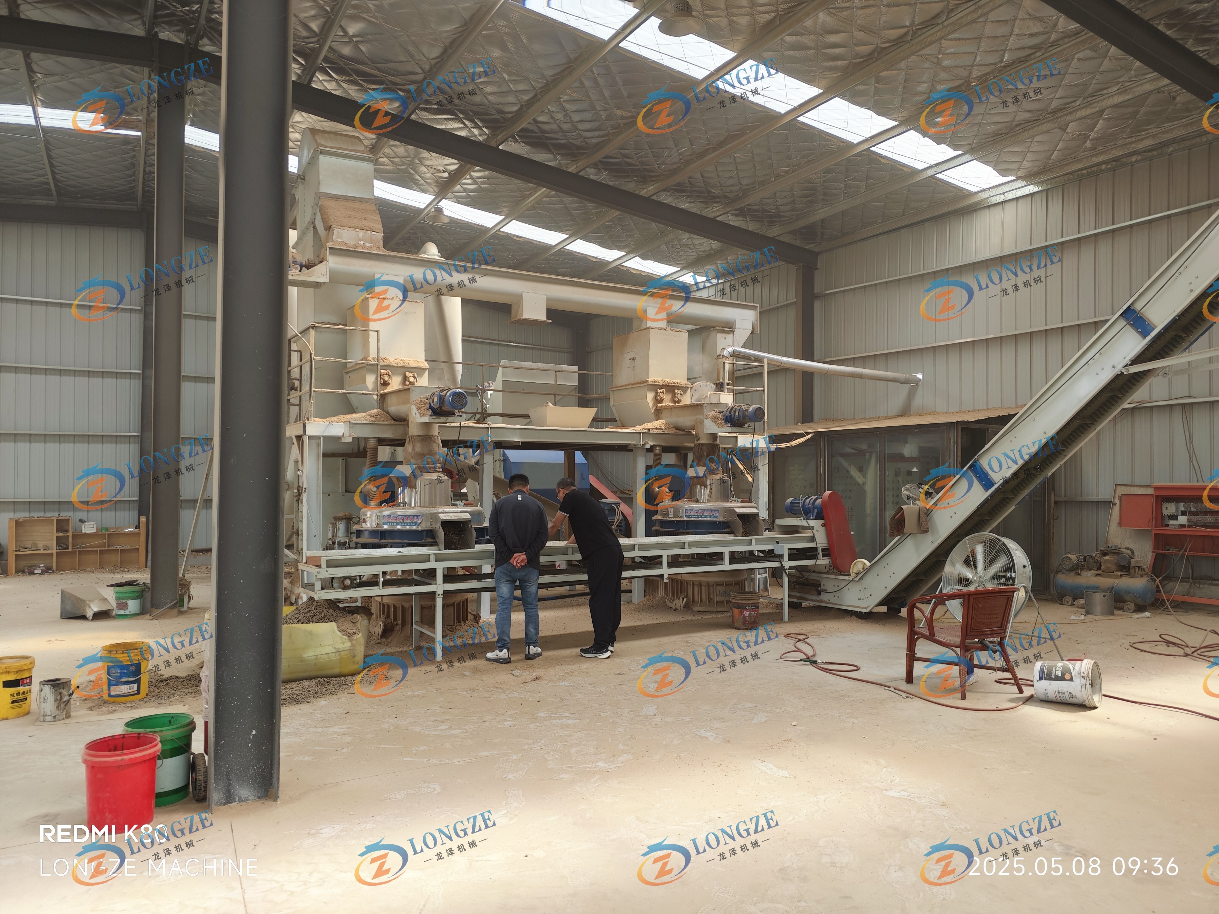 QINGDAO 4T/H PELLET PRODUCTION LINE