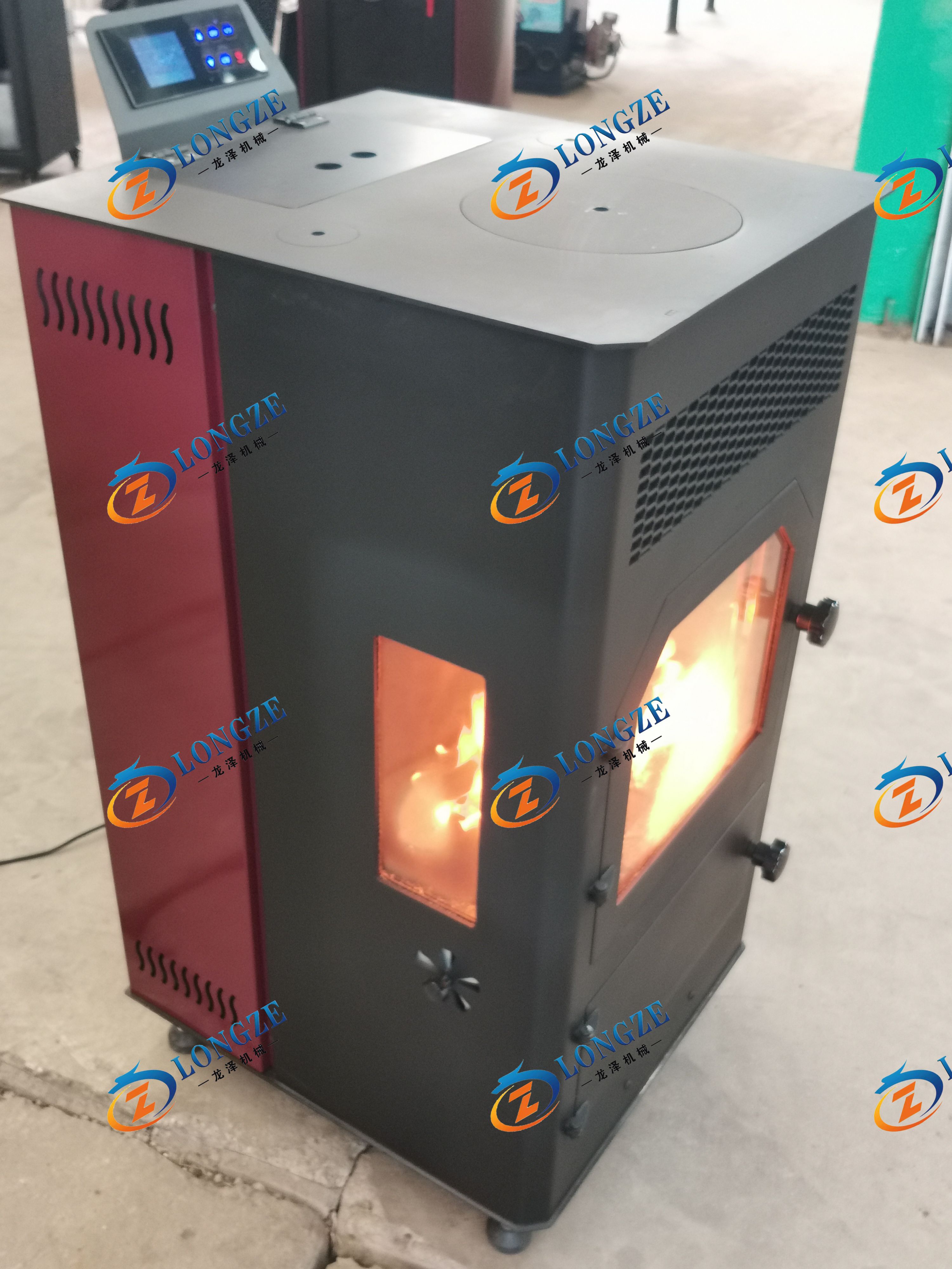 LONGZE HEATING~New and upgraded wood burning fireplace