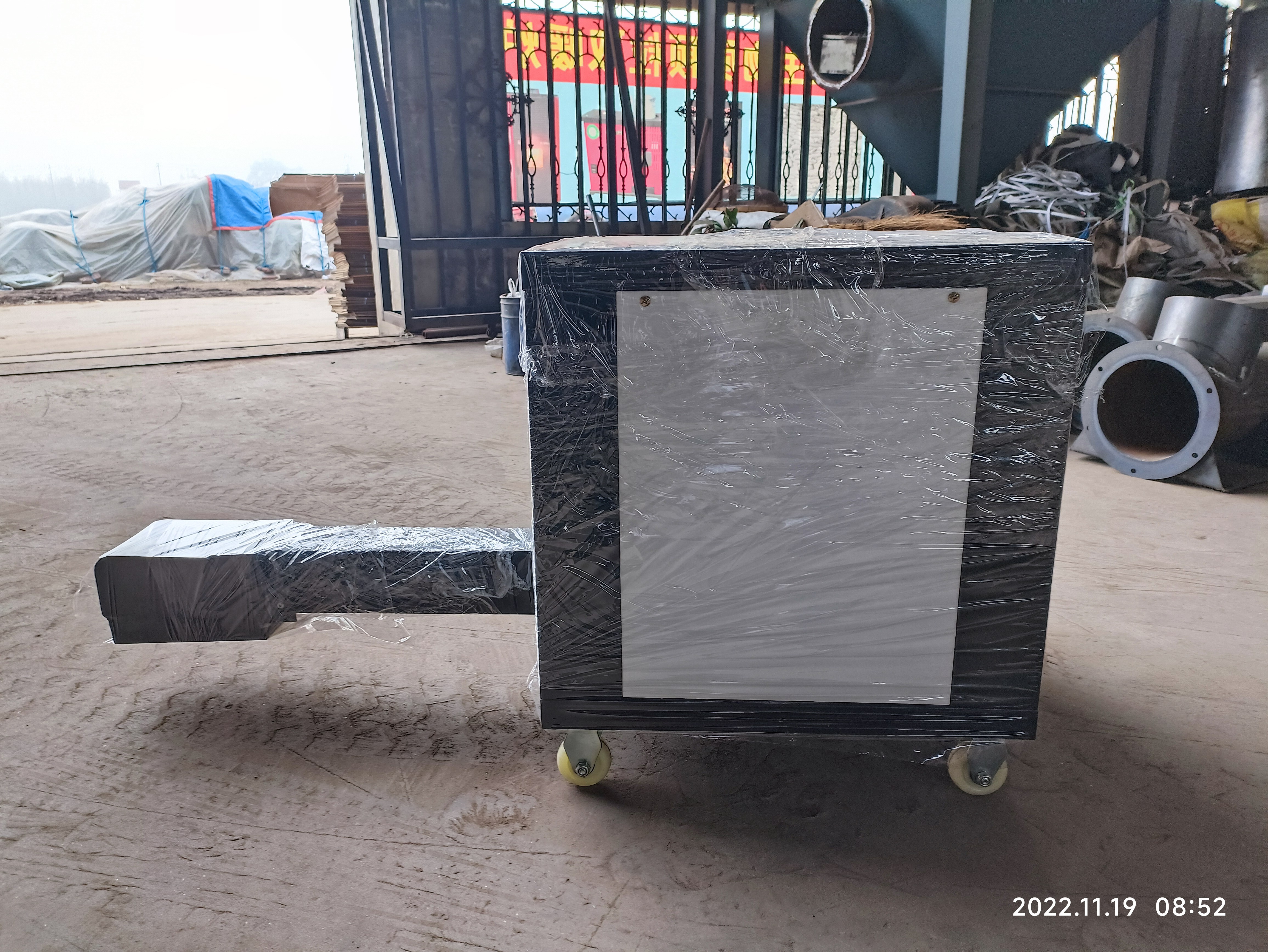 LONGZE 70,000KCAL UPPER FIRE FLAME PELLET BURNER EXPORTED TO INDIA