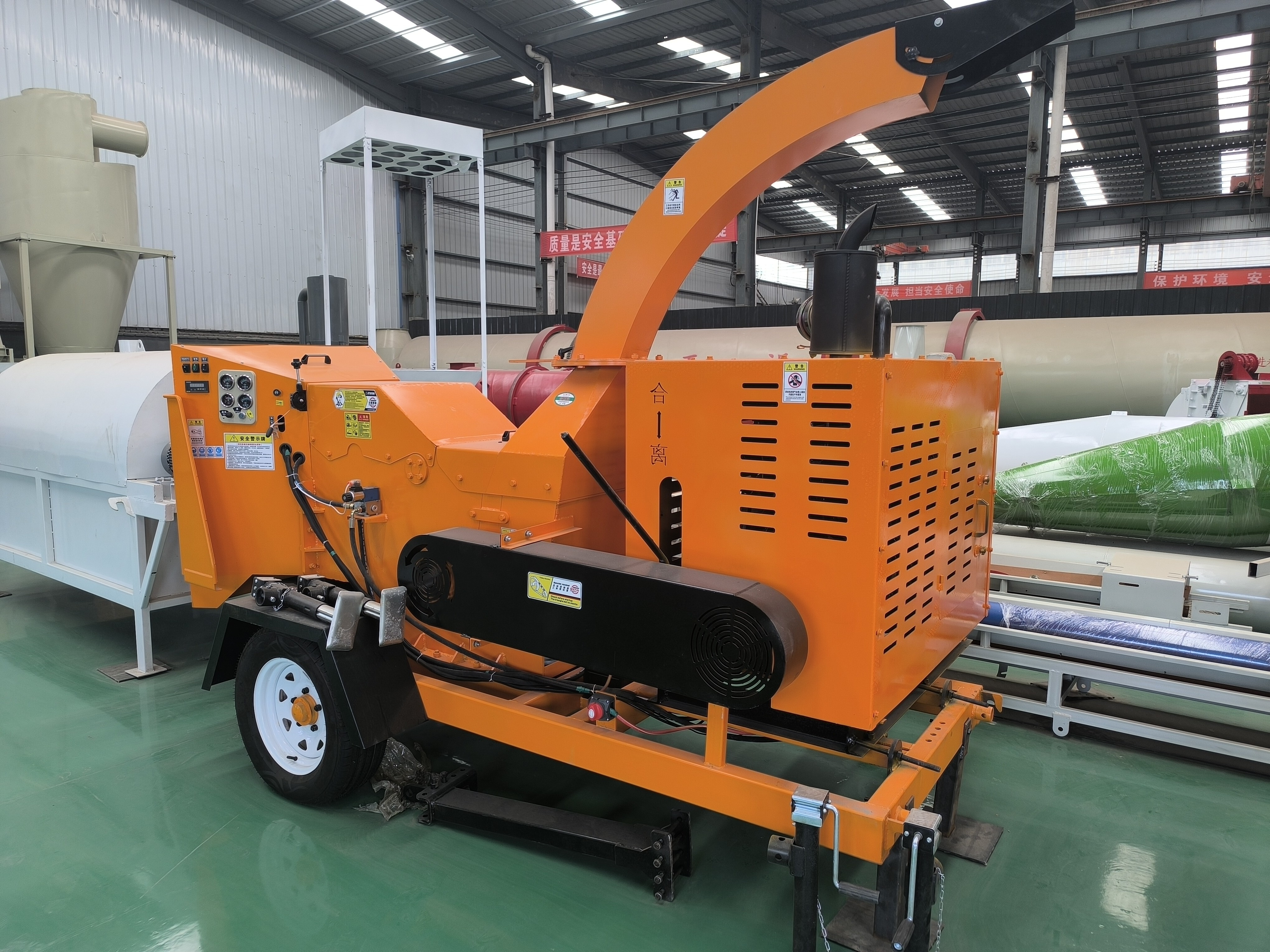 25-102HP Diesel Wood Chipper