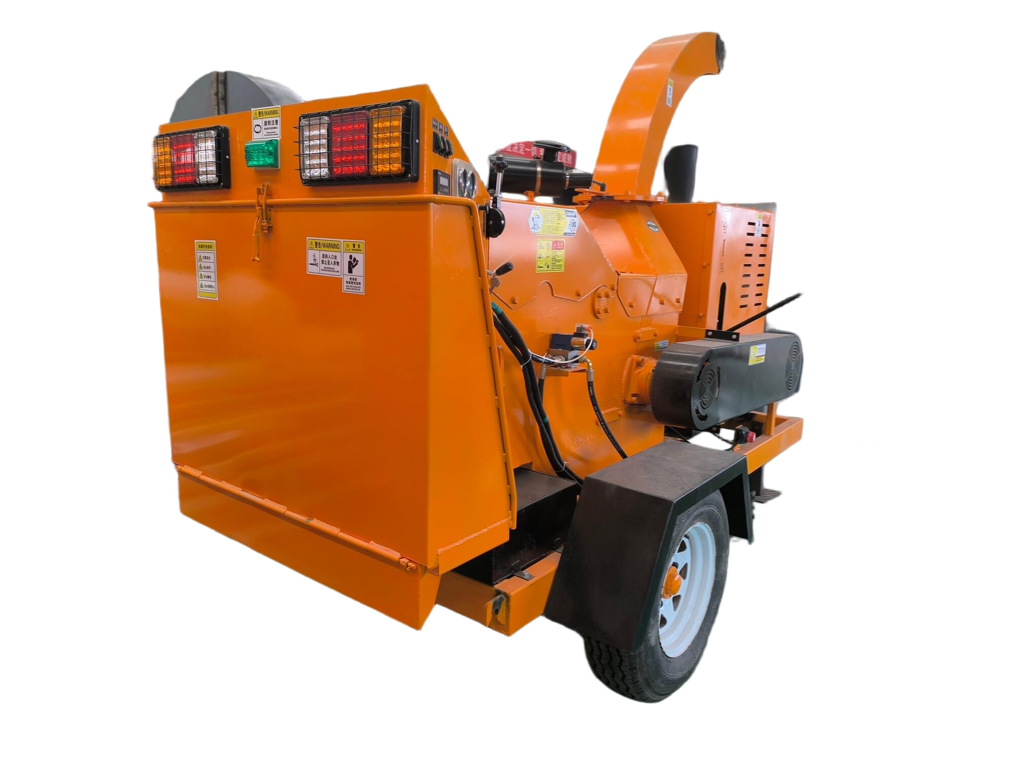25-102HP Diesel Wood Chipper