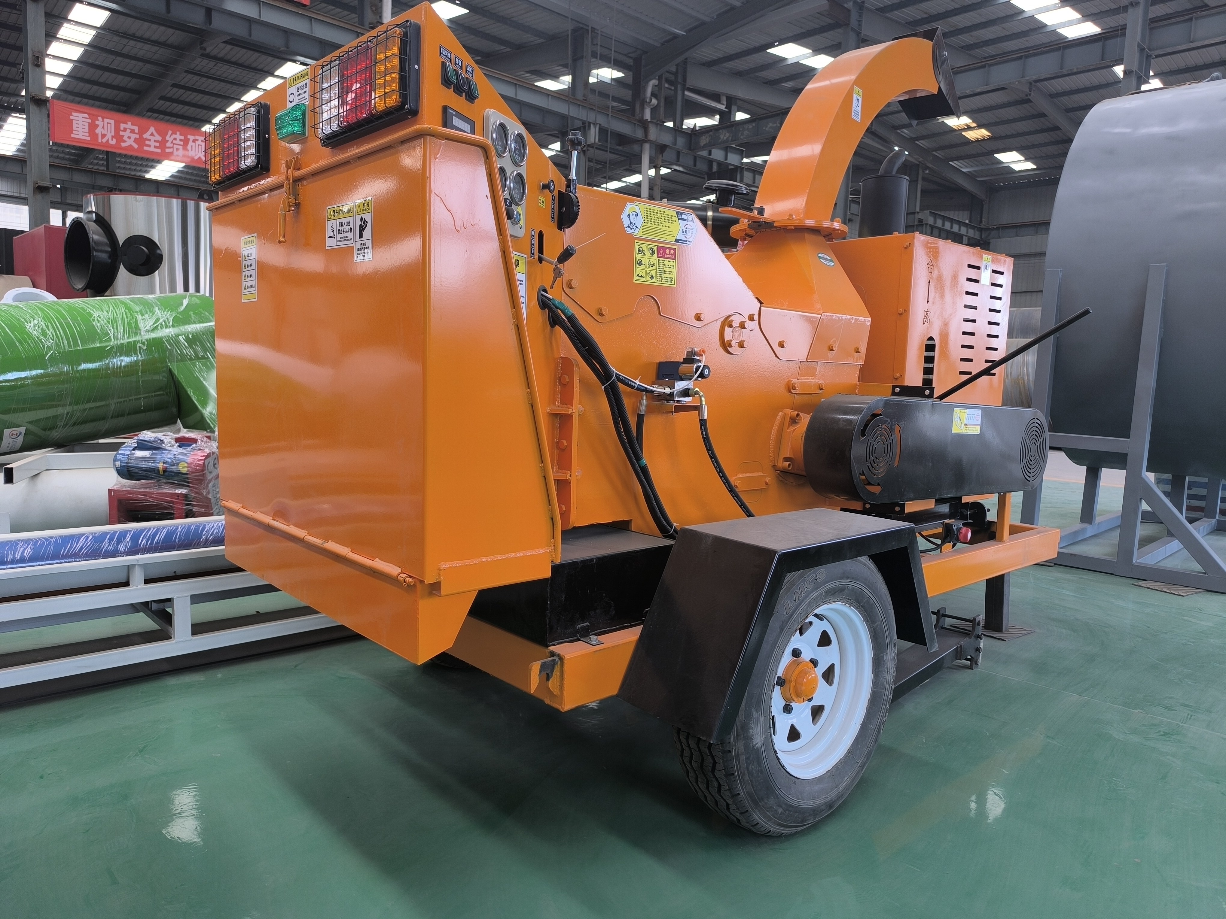 25-102HP Diesel Wood Chipper