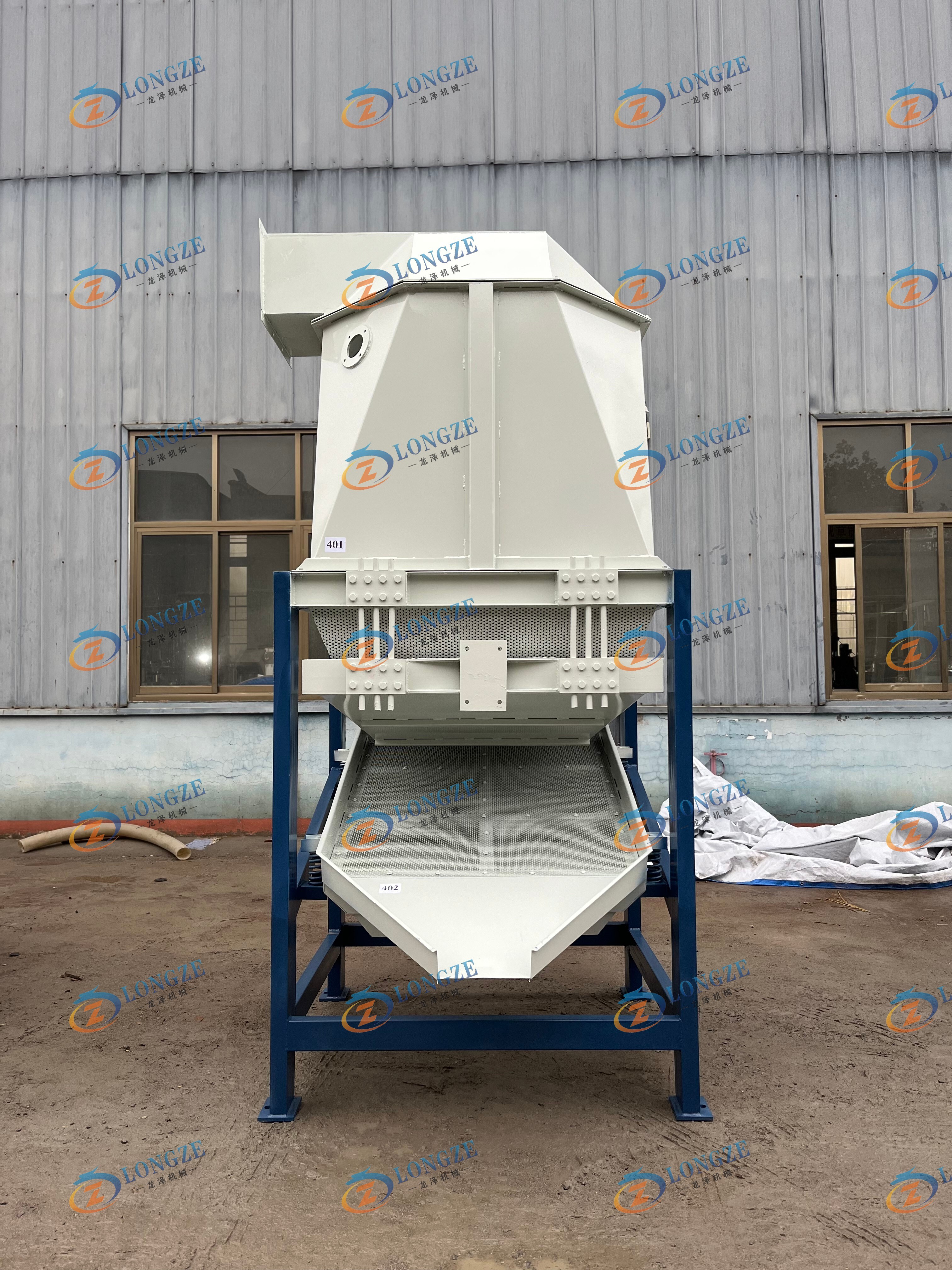 SHANDONG LONGZE ~ 2t/h wood pellet production line shipped 