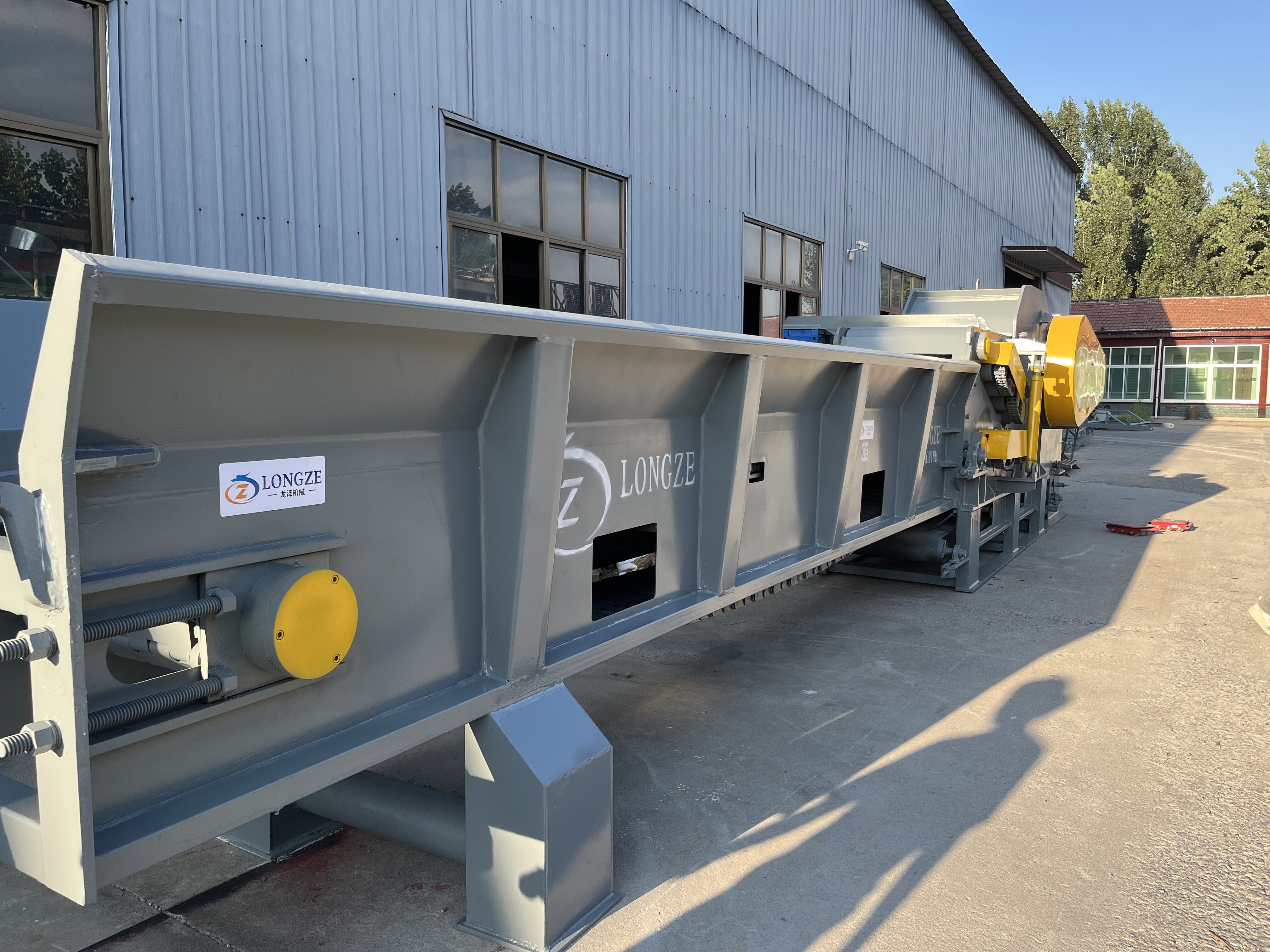 LONGZE GX2113 Drum Wood Chipper Exported to SRI LANKA