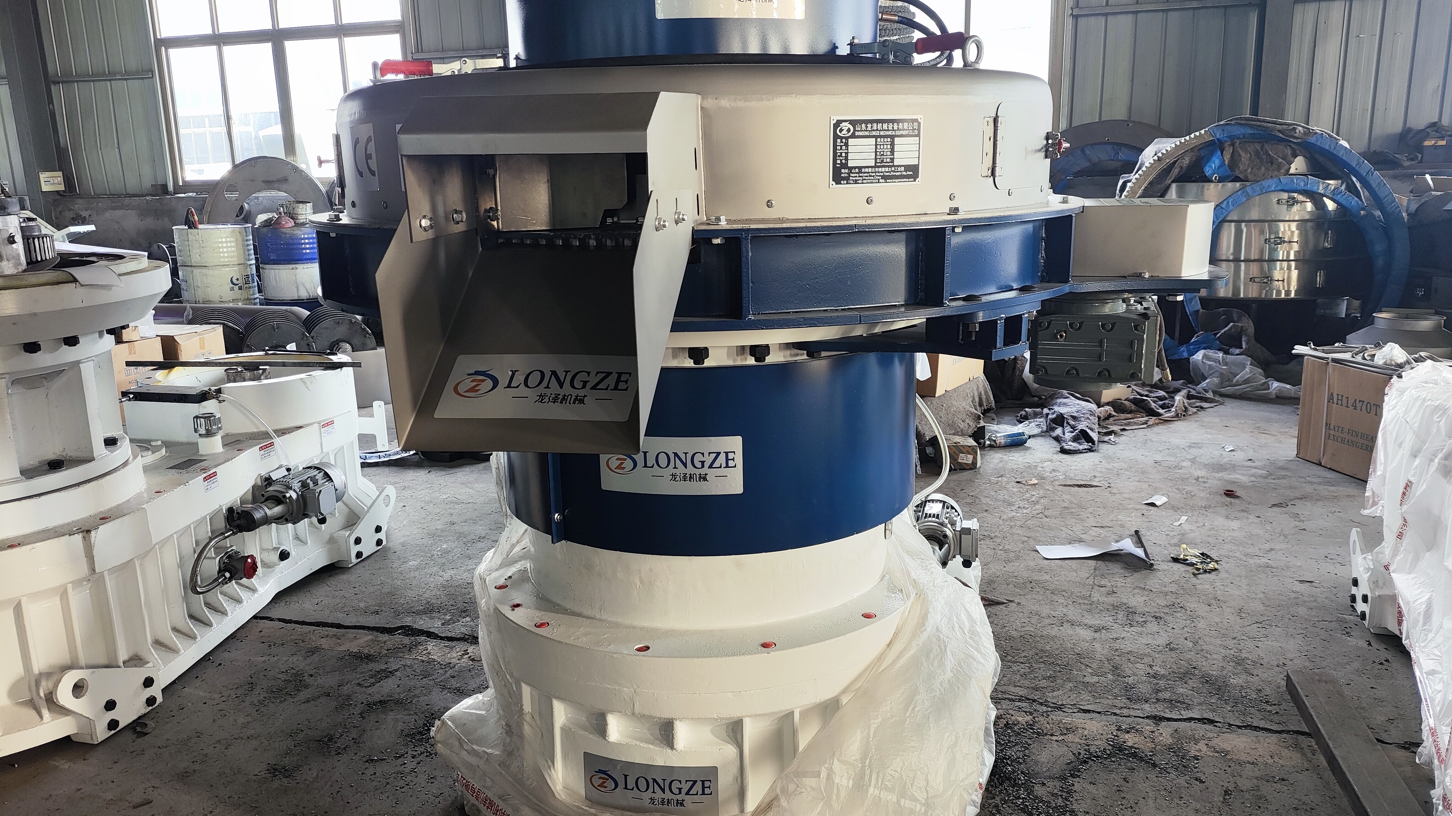 Longze New Generation of Paddy Straw Pellet Machines Exported