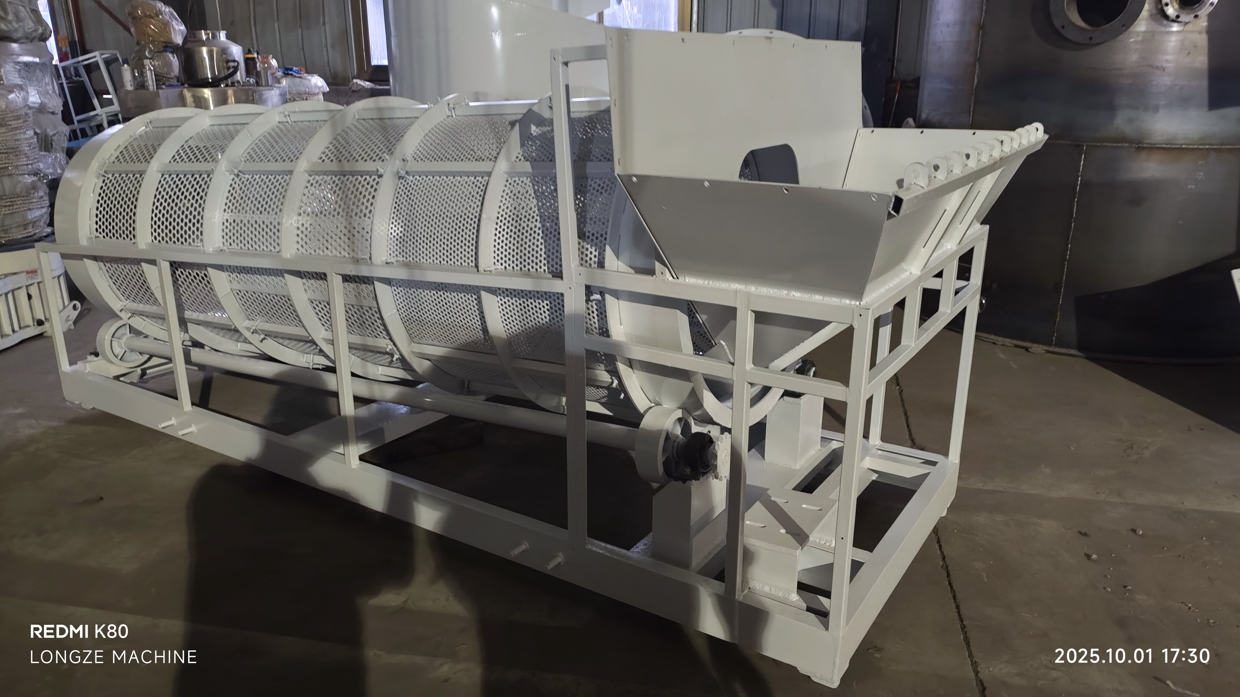 Longze Multifunctional Drum Screener Shipped to India