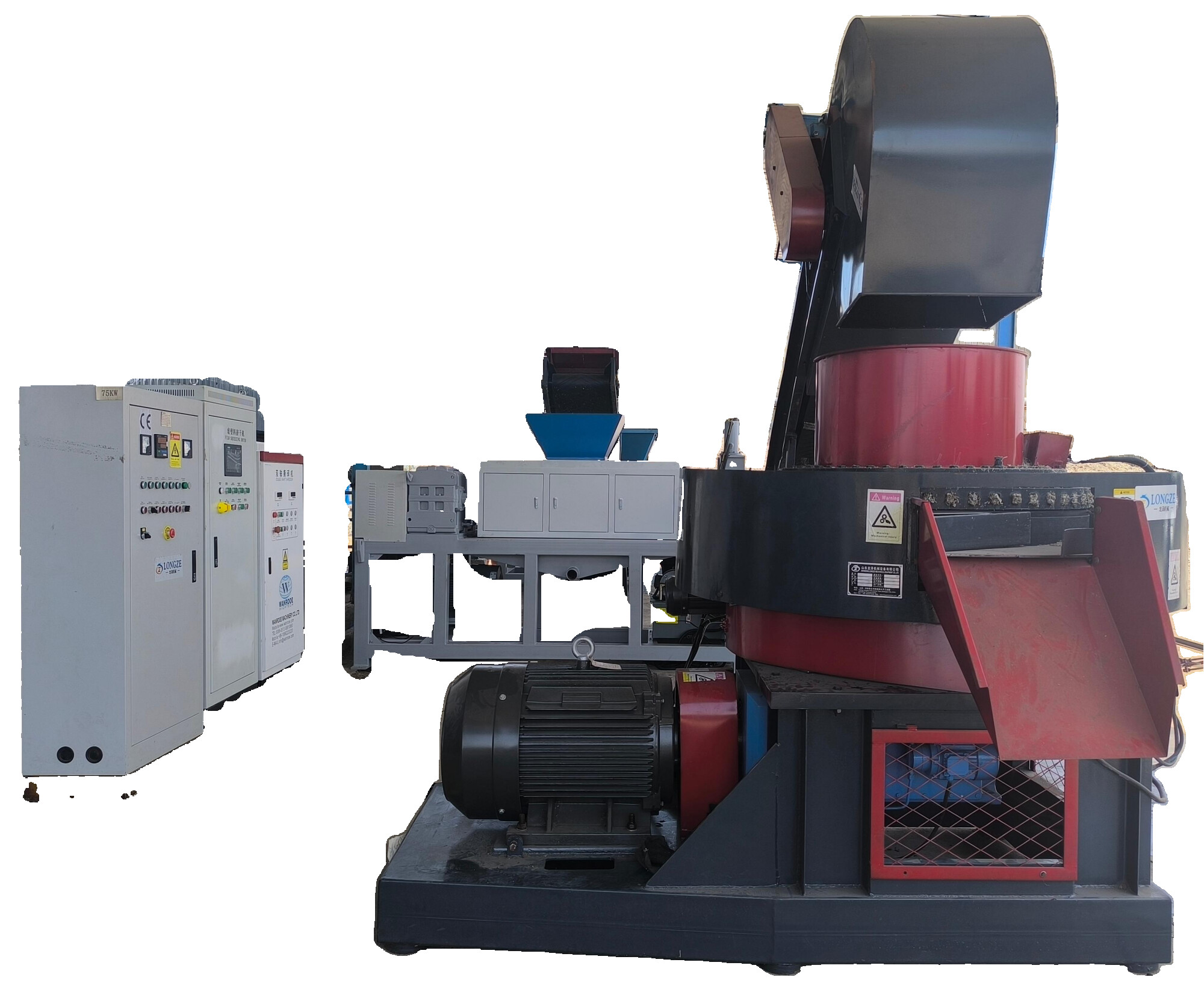 110KW 2-2.5T/H 30mm Briquette Machine