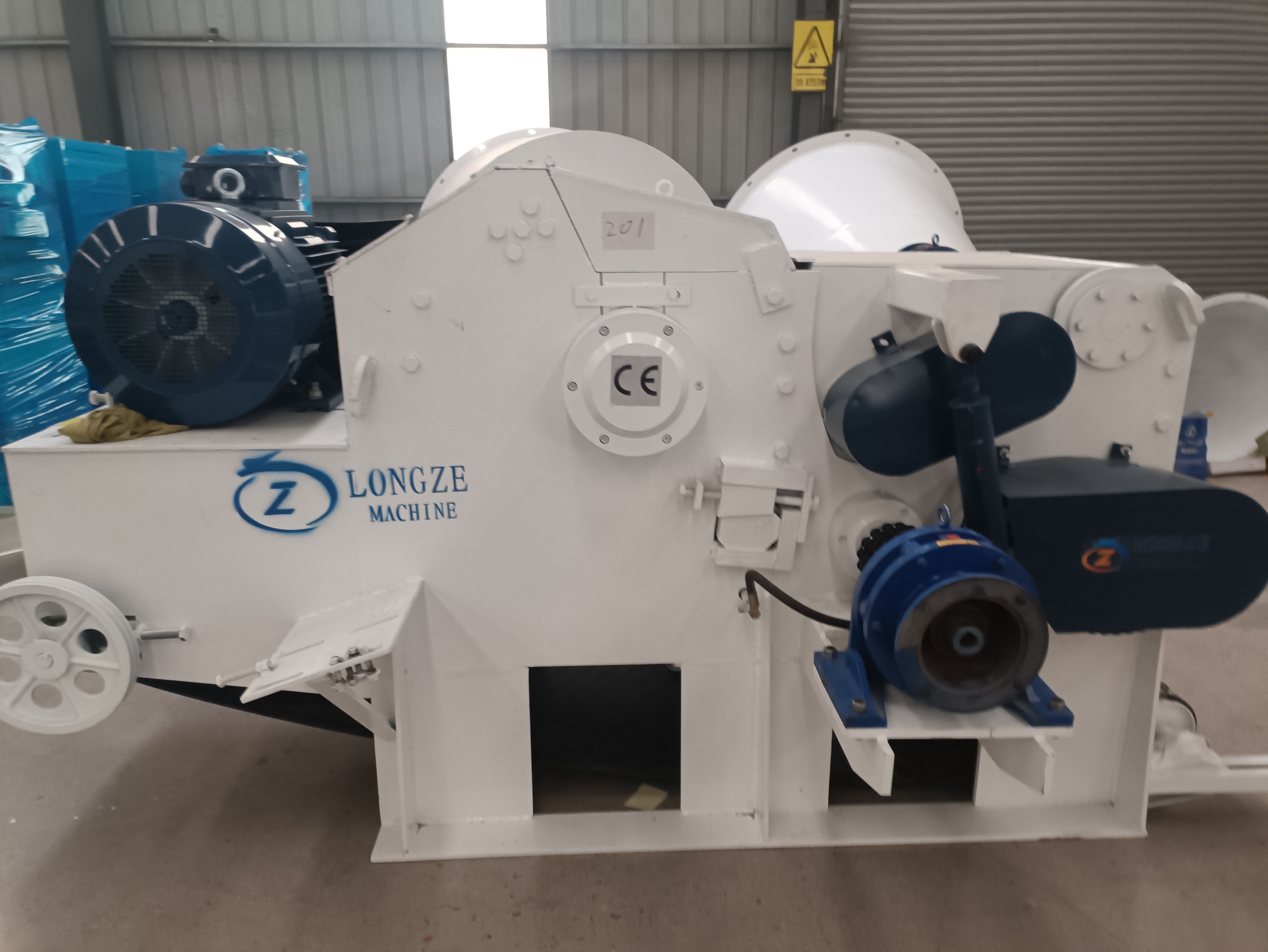 Longze GX216 Drum Wood Chipper Send to Pakistan