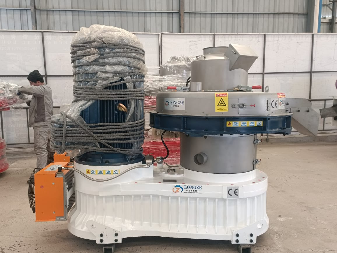 Longze 1.5-2tph pellet production line shipped