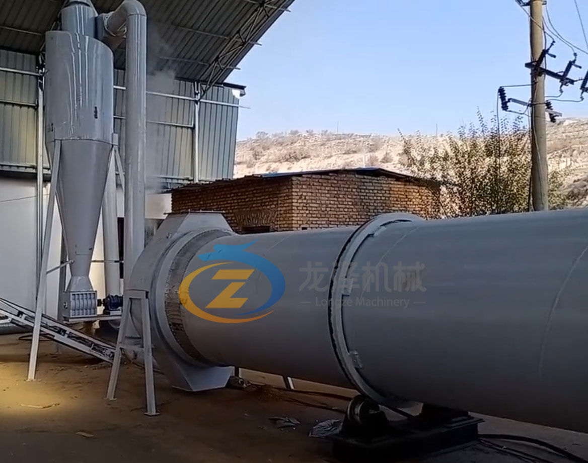 1.8x24m drum rotary dryer