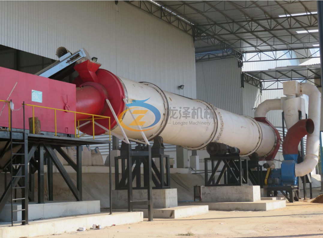 1.8x24m drum rotary dryer