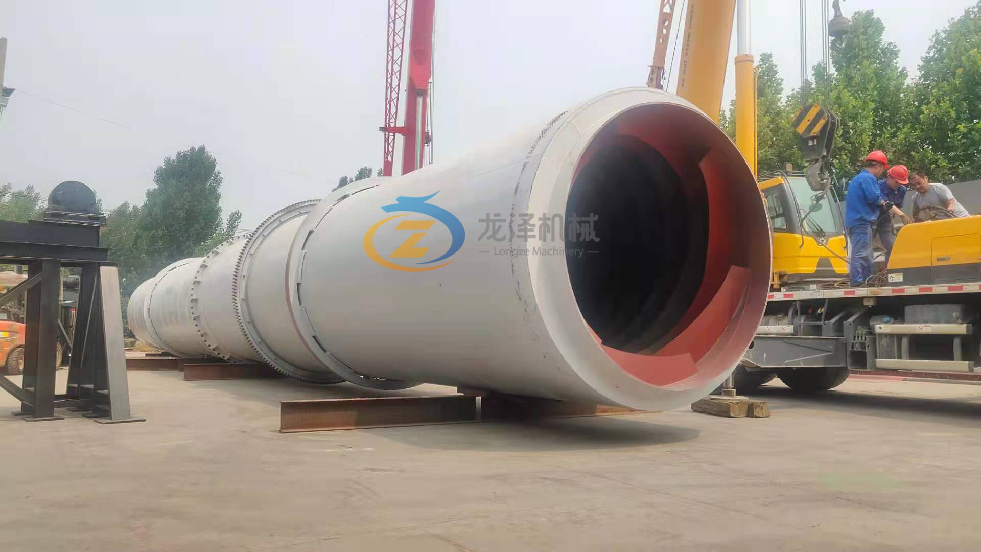 1.5x15m drum rotary dryer