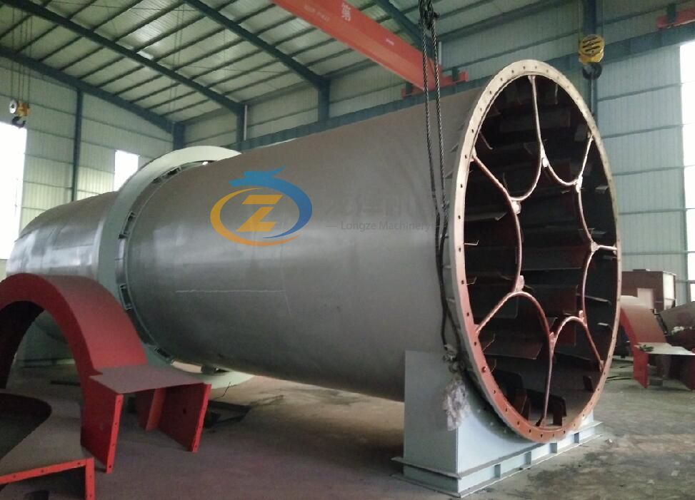 1.2x12m drum rotary dryer