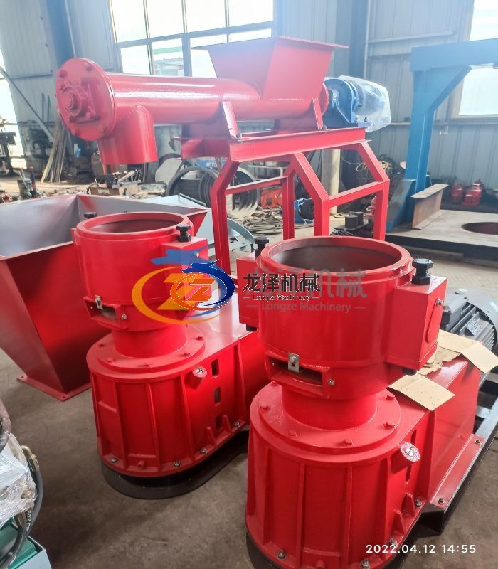Spanish 300kg/h wood pellet line production line shipped