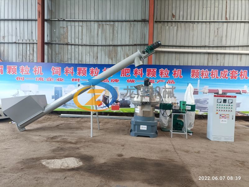 Export 132kw wood pellet machine to Indonesia