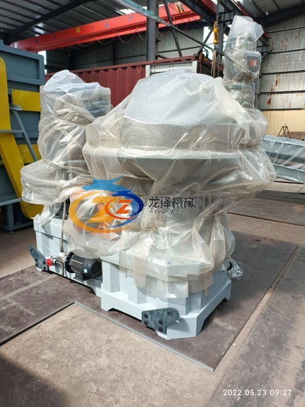 India XGJ560 1-2t/h wood pellet machine line loading