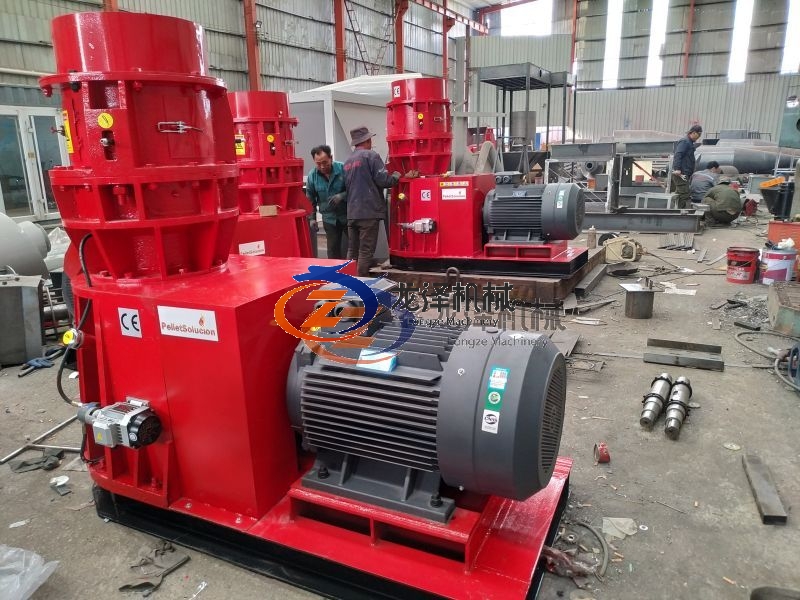Flat die pellet mill SKJ450  for sale