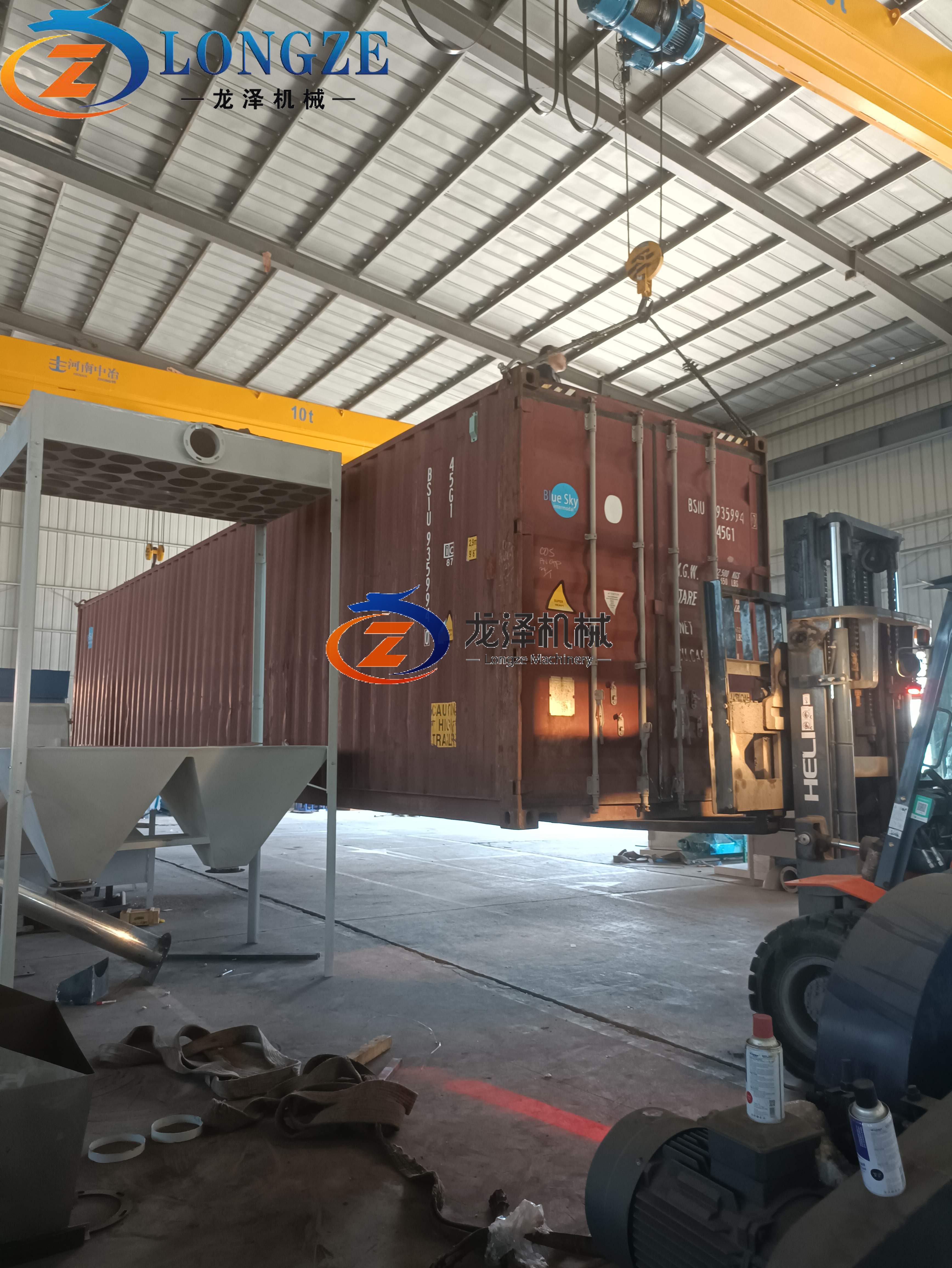 160KW WOOD PELLET MACHINE AND PACKING LINE SENT TO INDIA