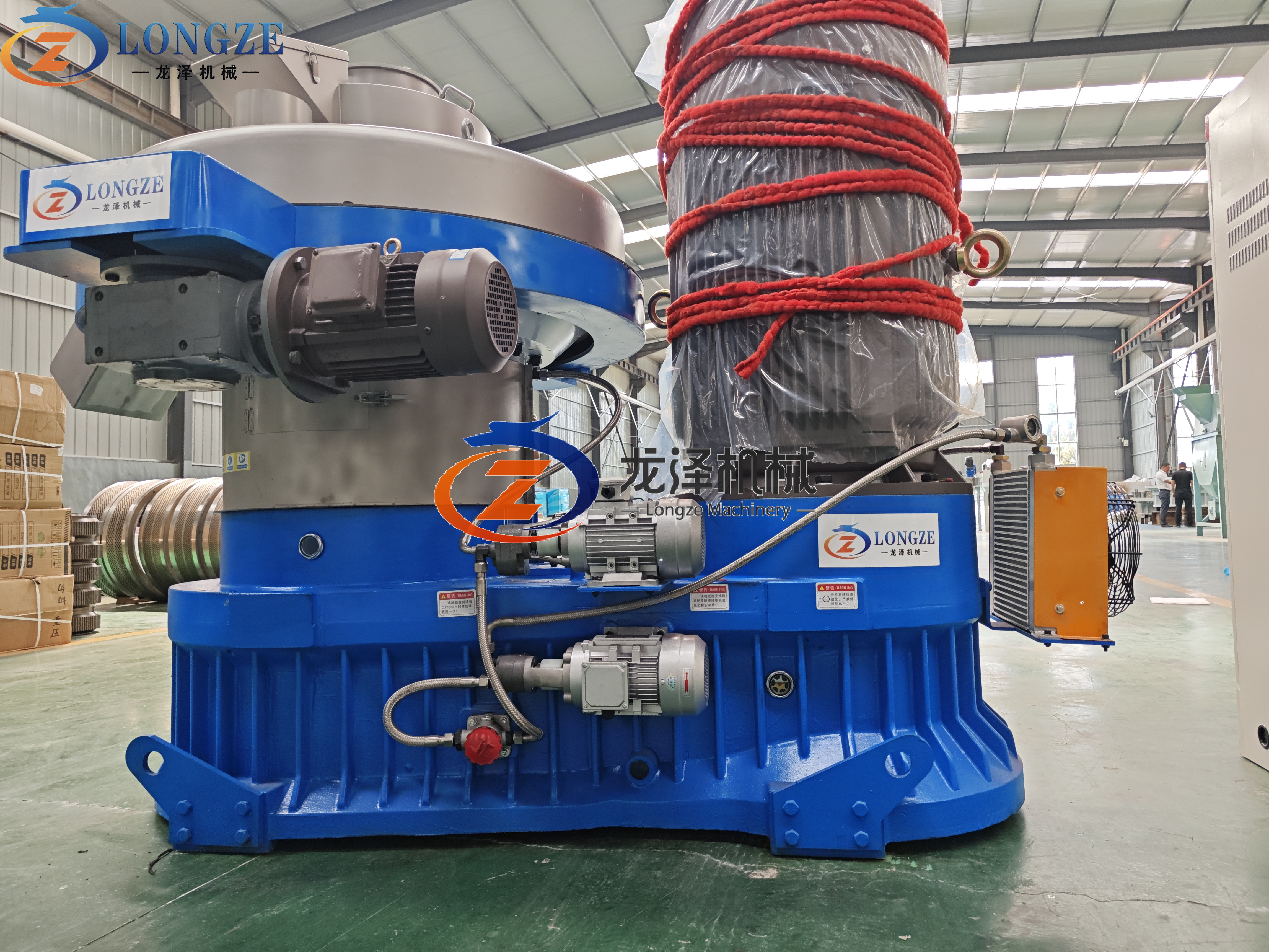 Summary of advantages of the new eighth generation pellet machine