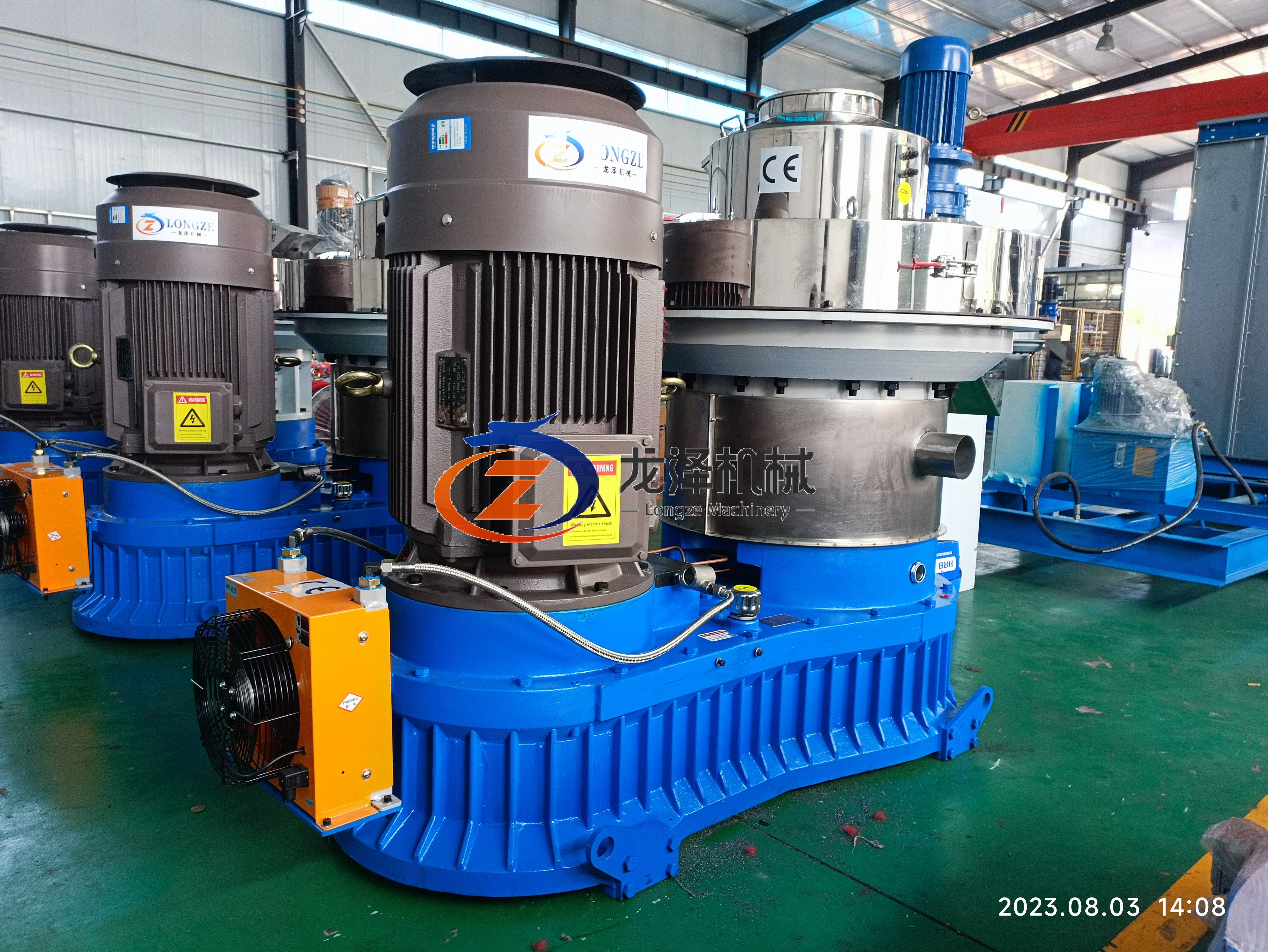 THE 8TH GENERATION 132KW WOOD PELLET MACHINE SENT TO MALAYSIA