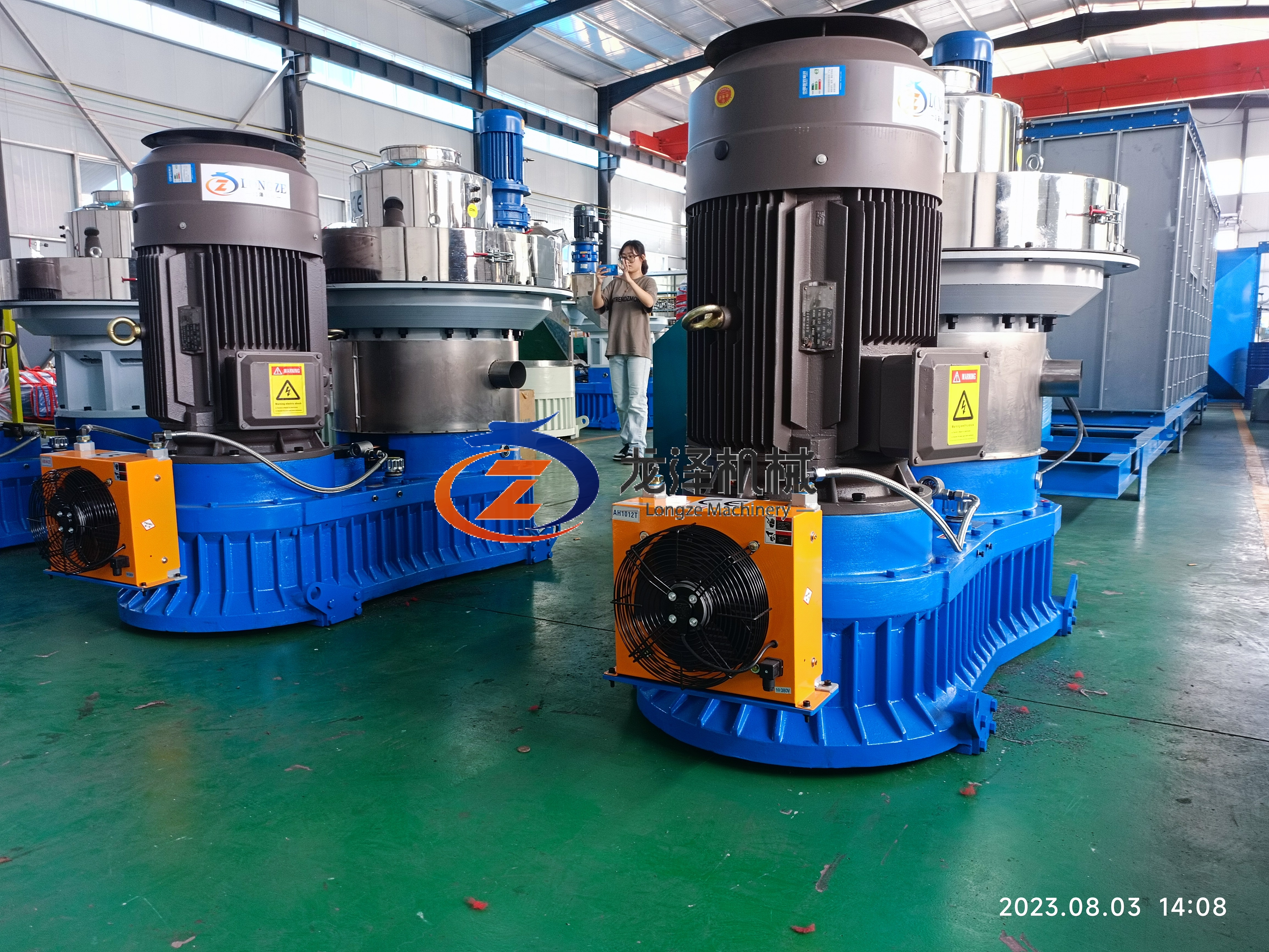 90KW WOOD PELLET MACHINE SENT TO MALAYSIA