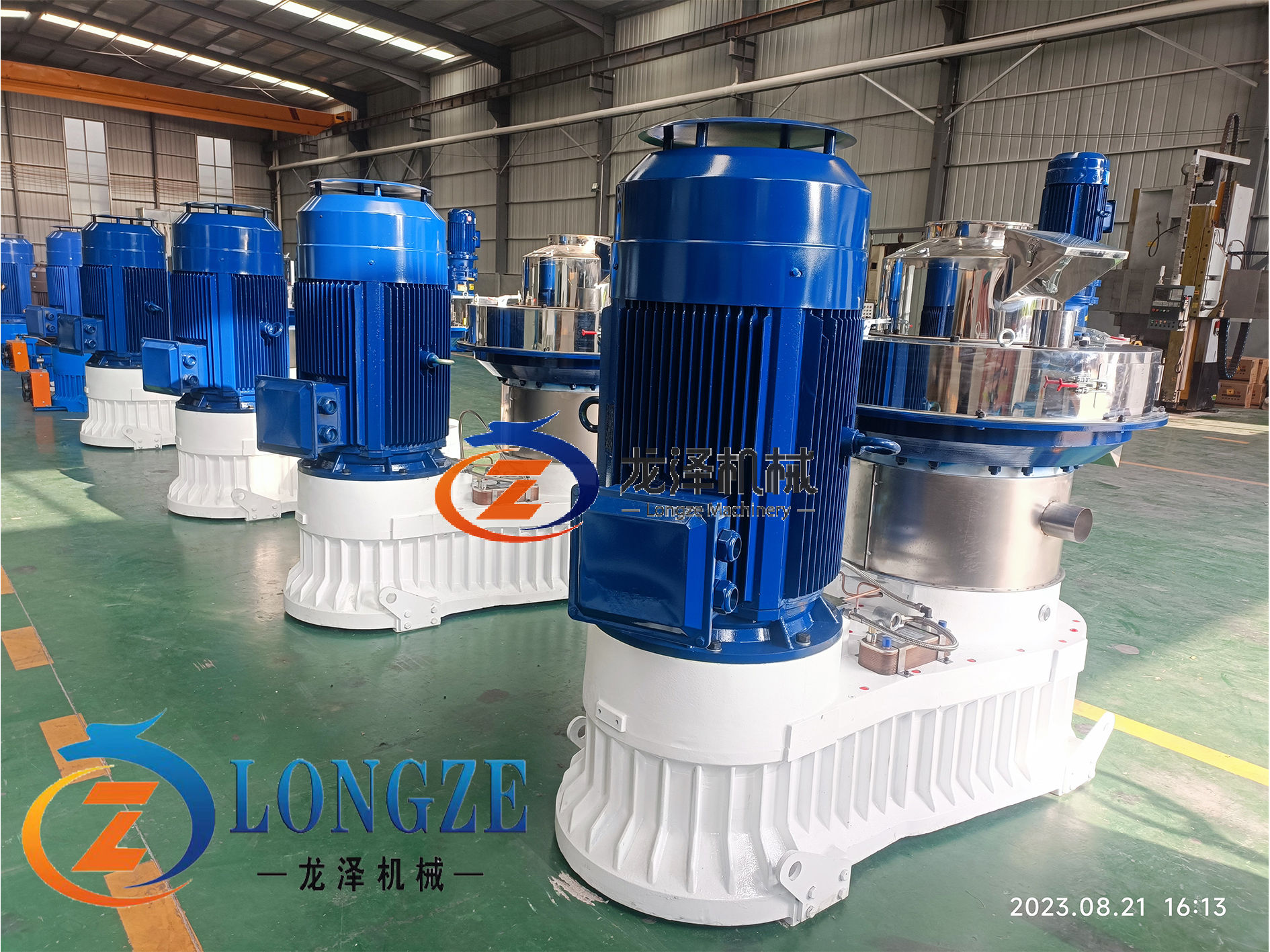 FOUR 132KW PELLET MACHINES AND ACCESSORIES ARE SENT TO POLAND