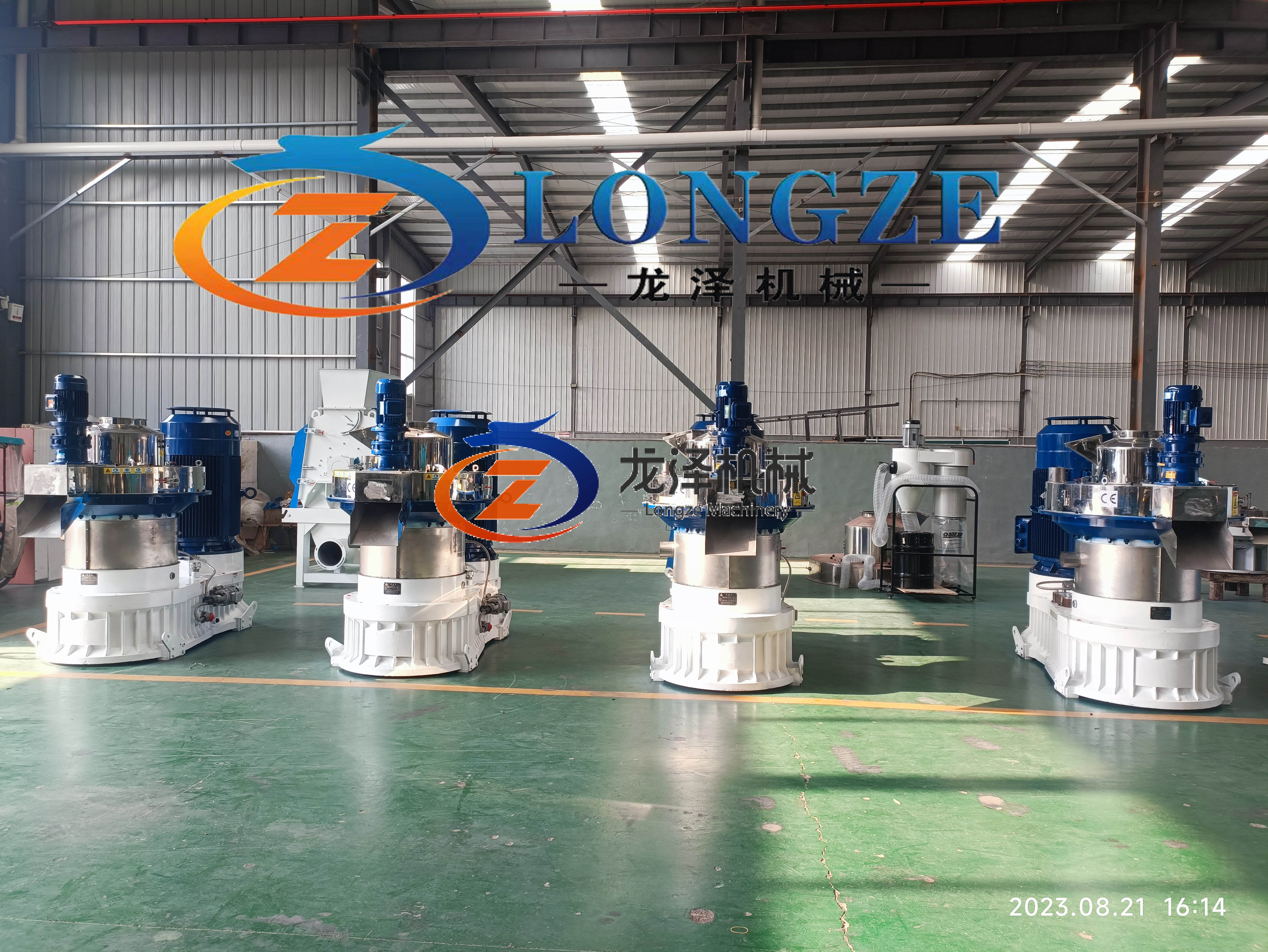 132KW PELLET MACHINE DELIVERY TO POLAND