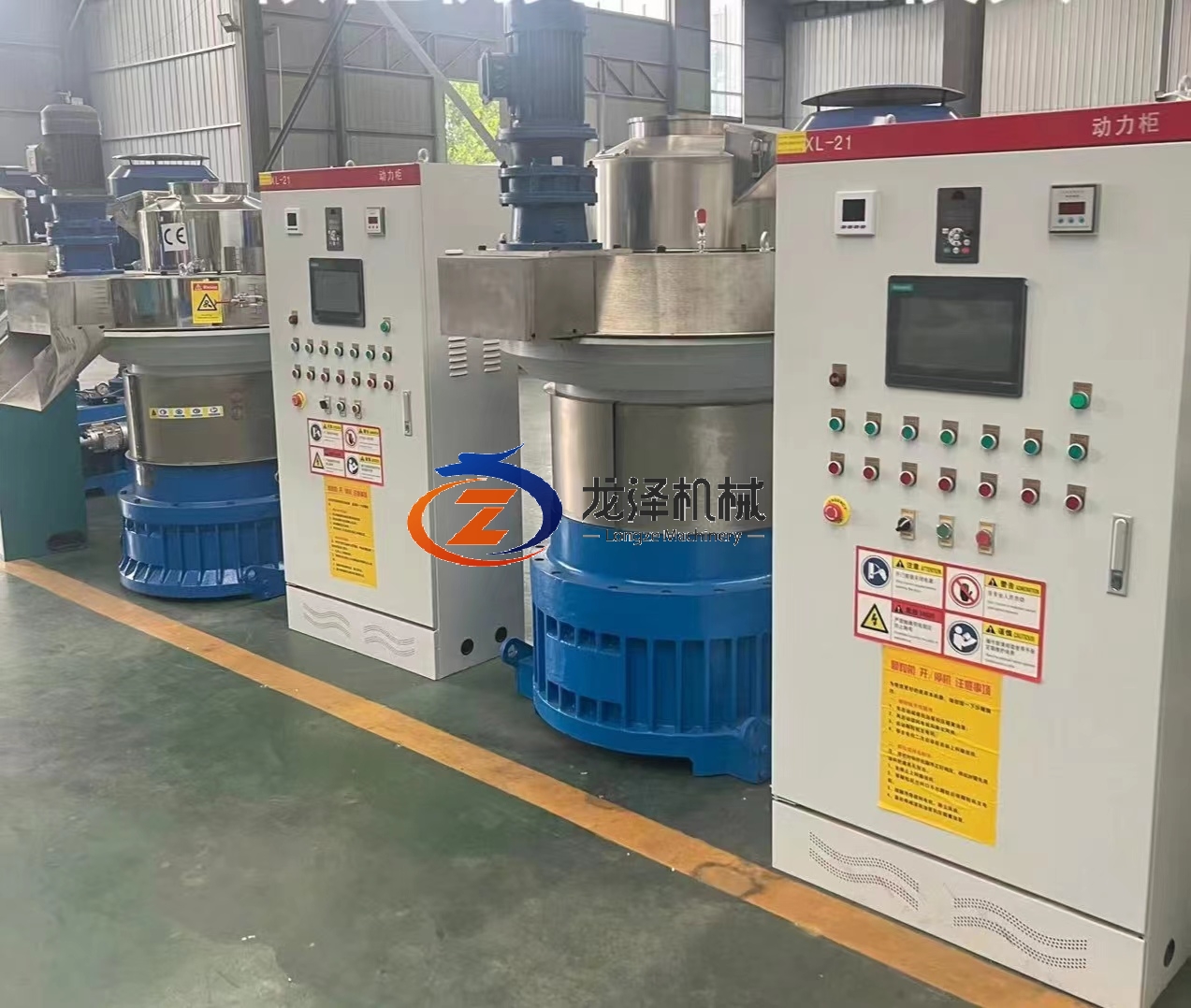 PALM FIBER PELLET LINE SHIPPED TO INDONESIA